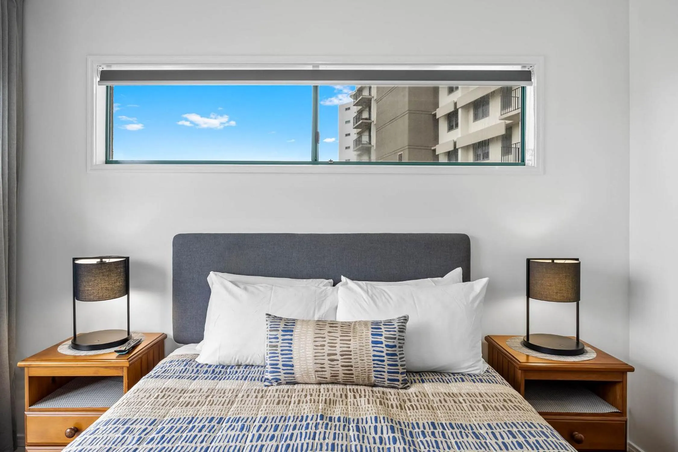 Bed in Sunshine Towers Boutique Apartments