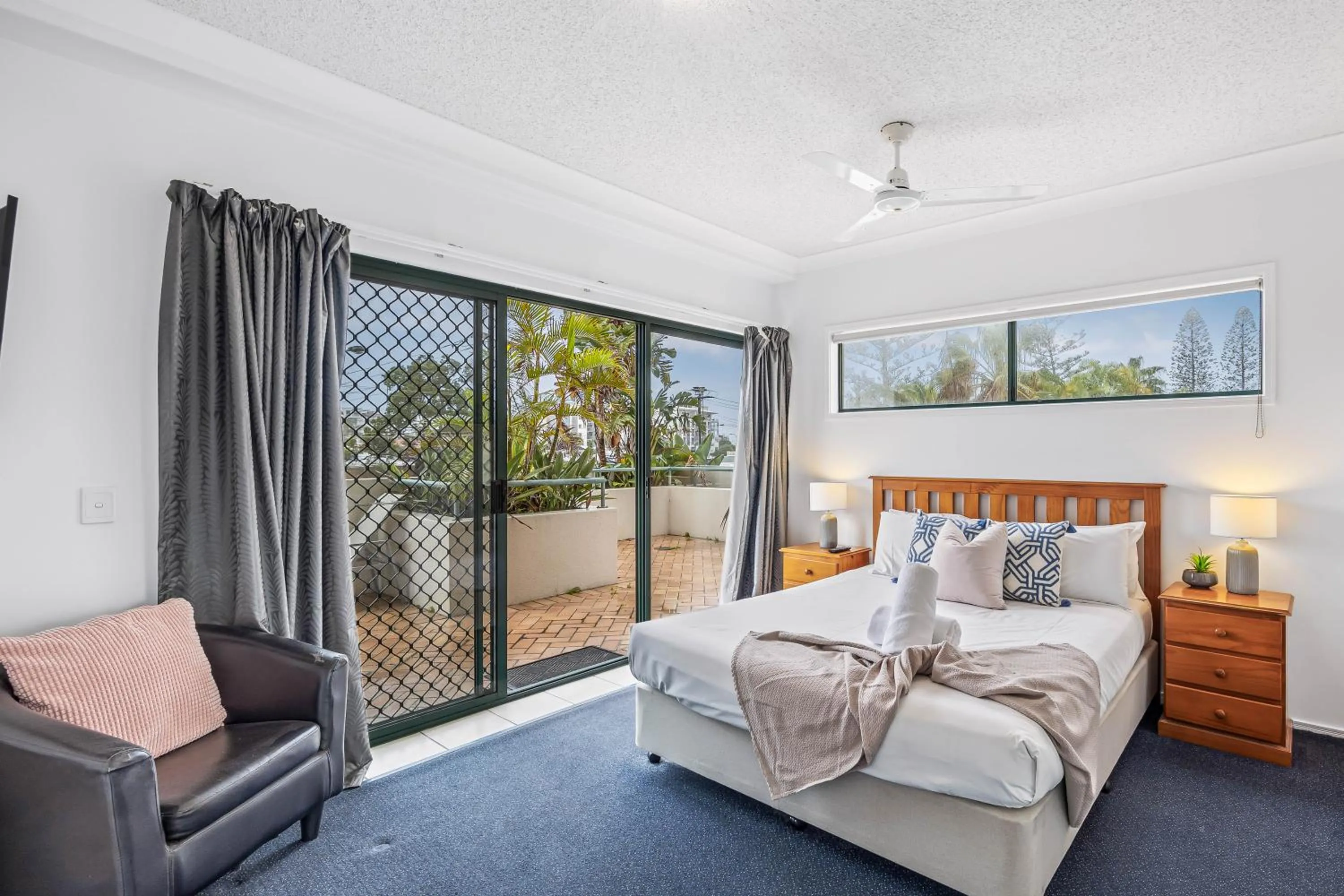Bedroom, Bed in Sunshine Towers Boutique Apartments