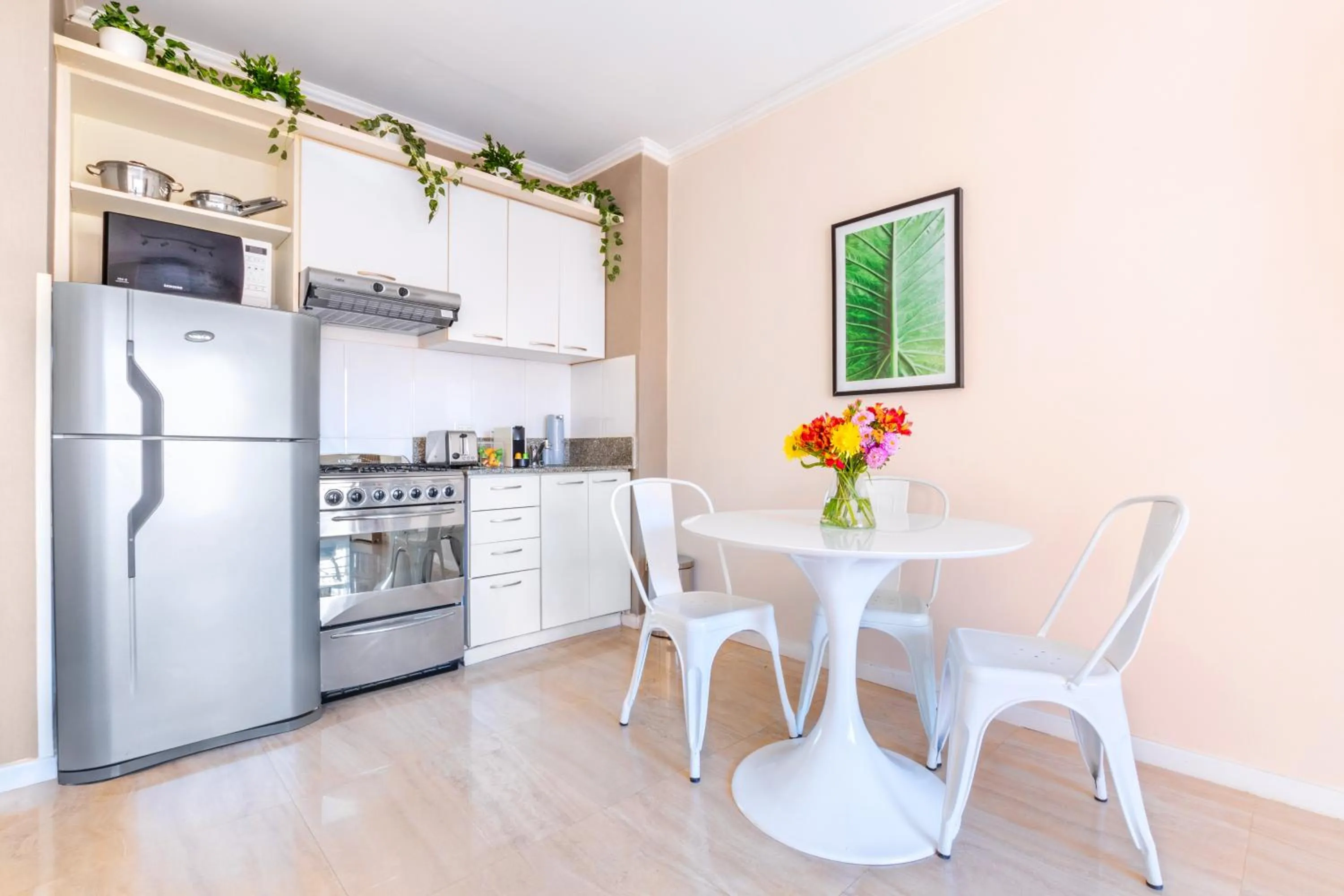 kitchen in Modern Apartments in Puerto Madero