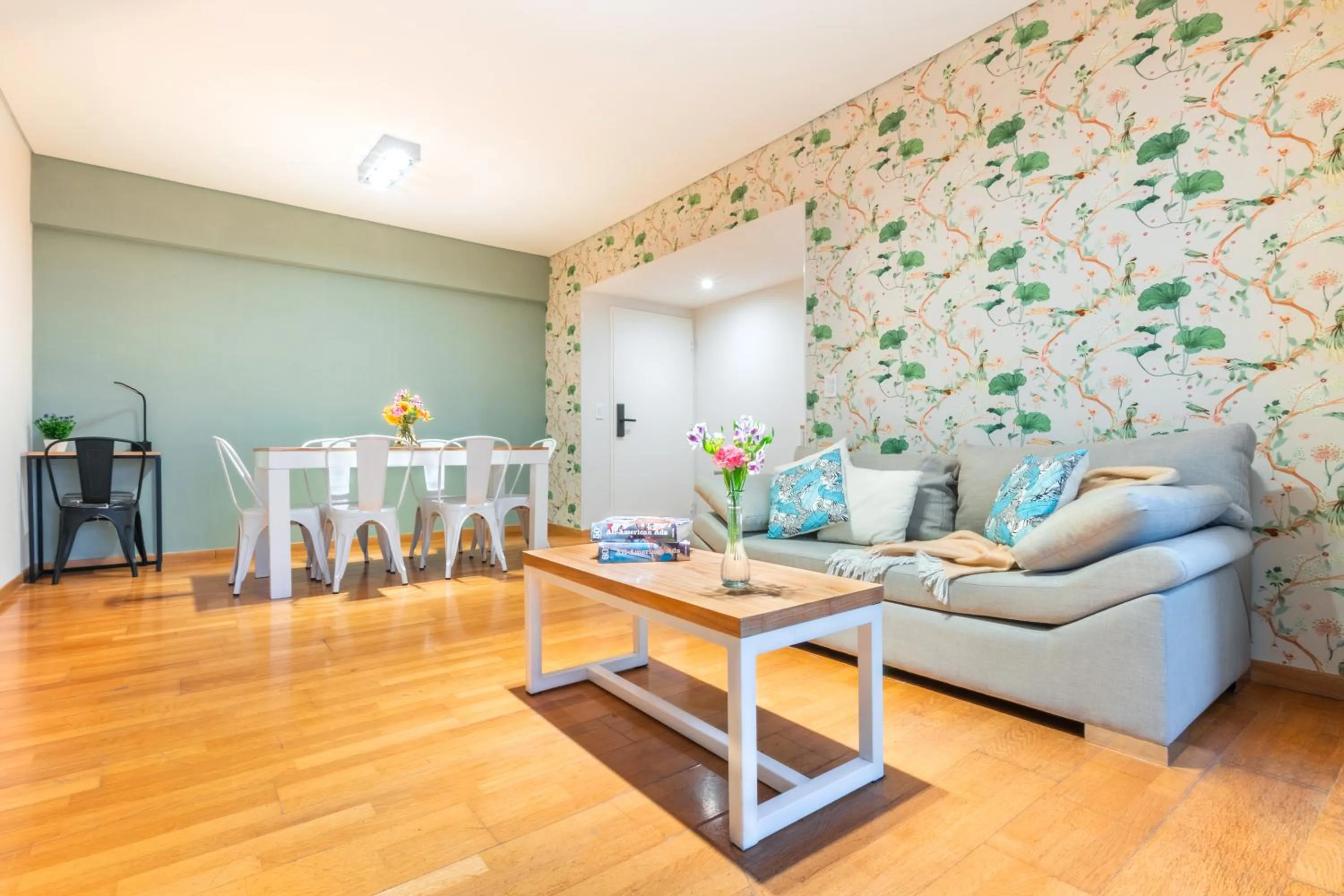 Living room in Modern Apartments in Puerto Madero