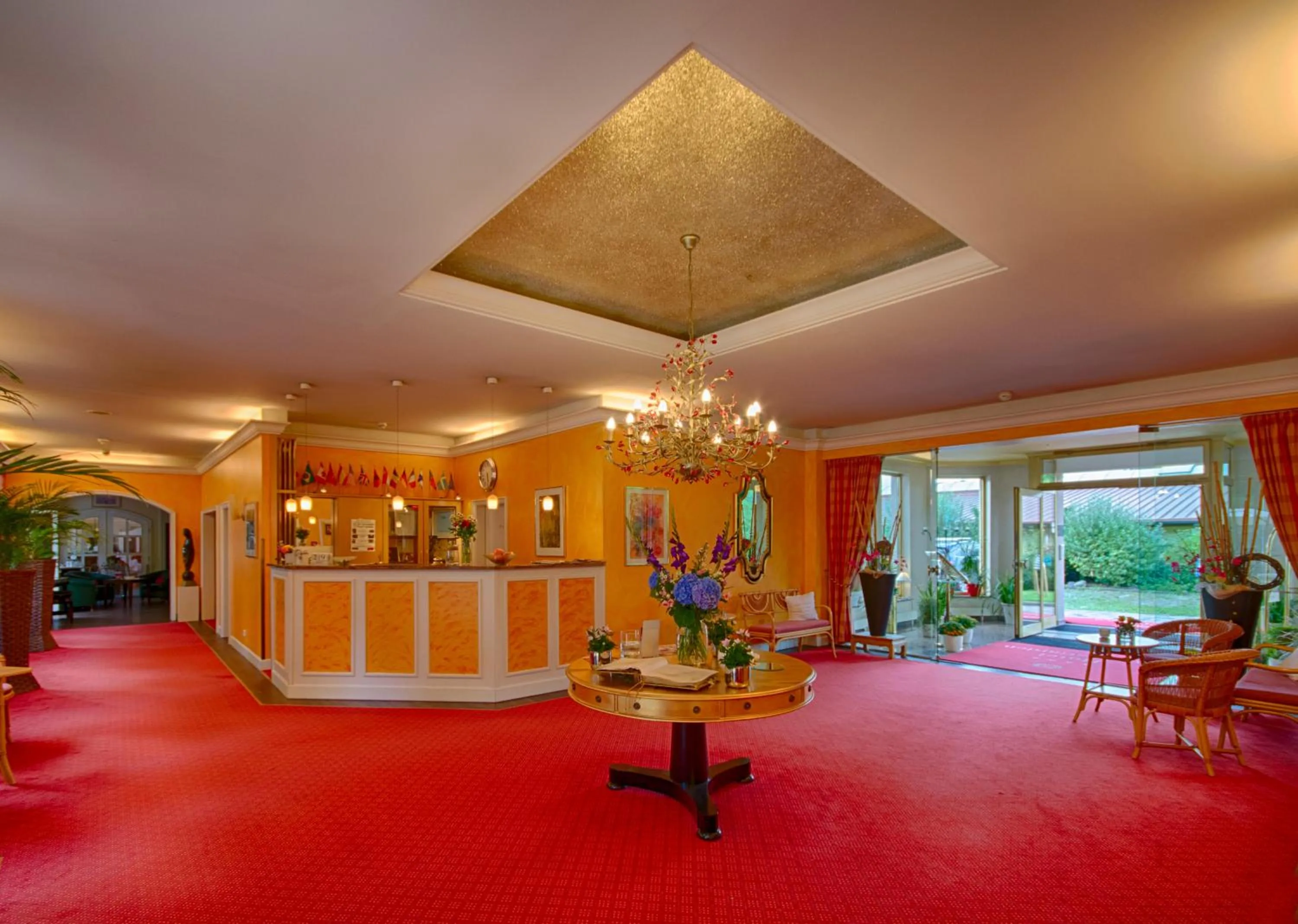 Lobby or reception in Campus Garden Businesshotel