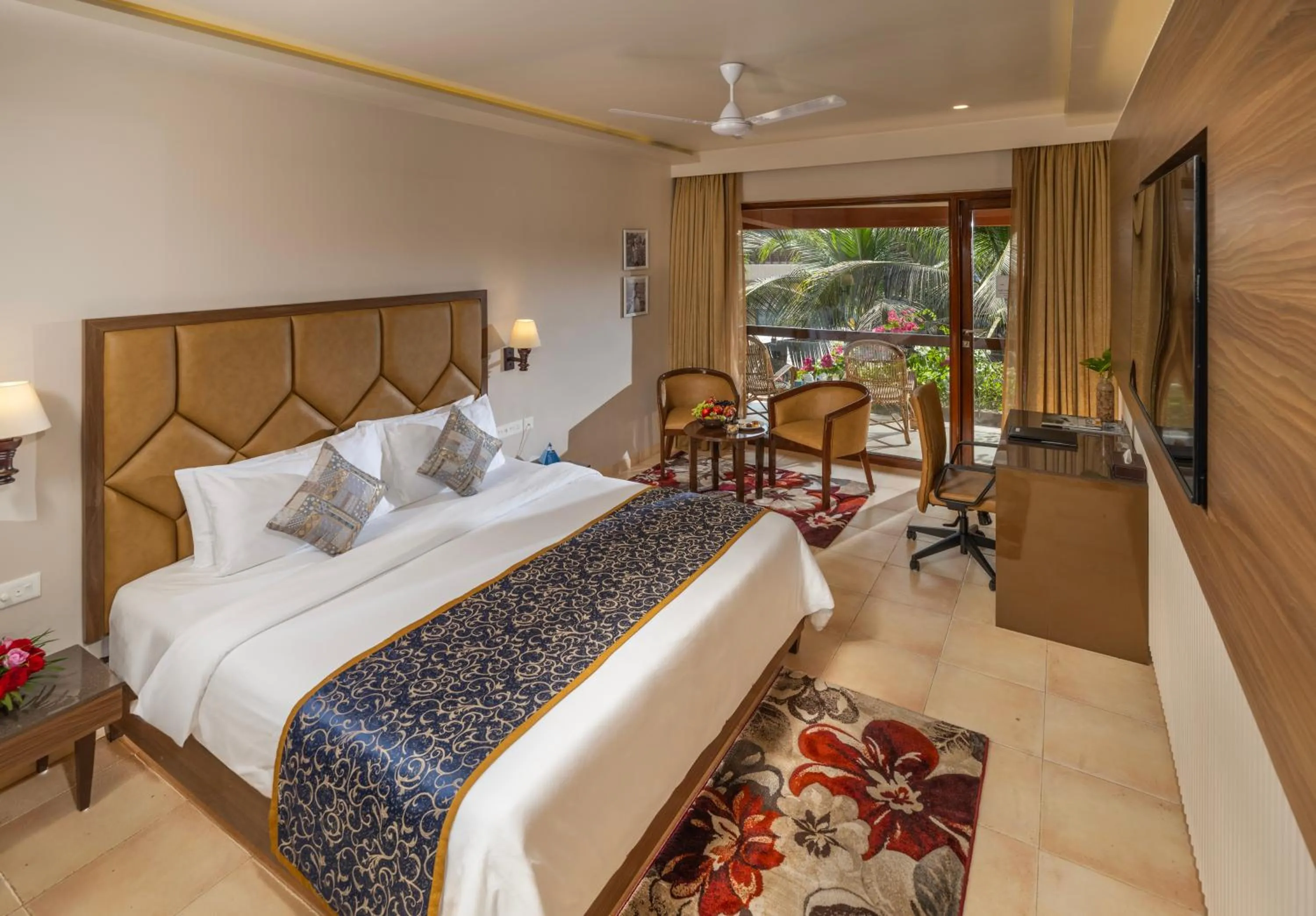 Property building, Bed in Uday Samudra Leisure Beach Hotel & Spa