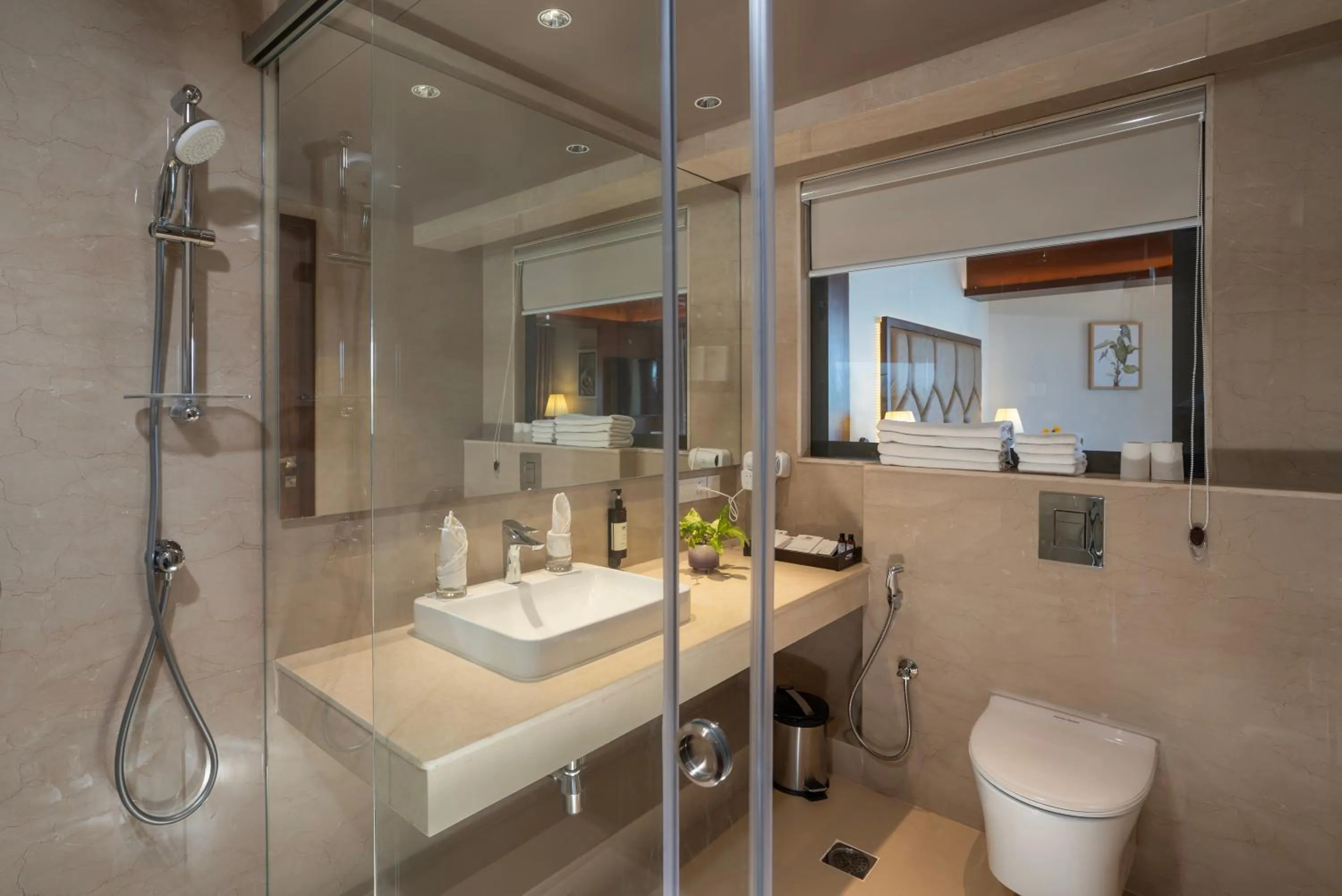 Bathroom in Uday Samudra Leisure Beach Hotel & Spa