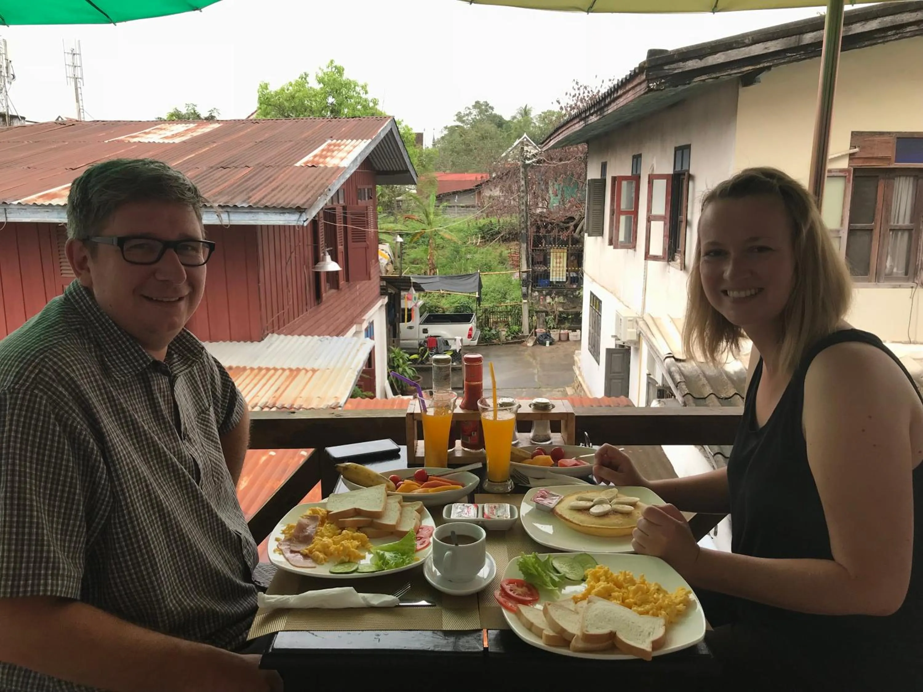 Buffet breakfast in Liberty Place
