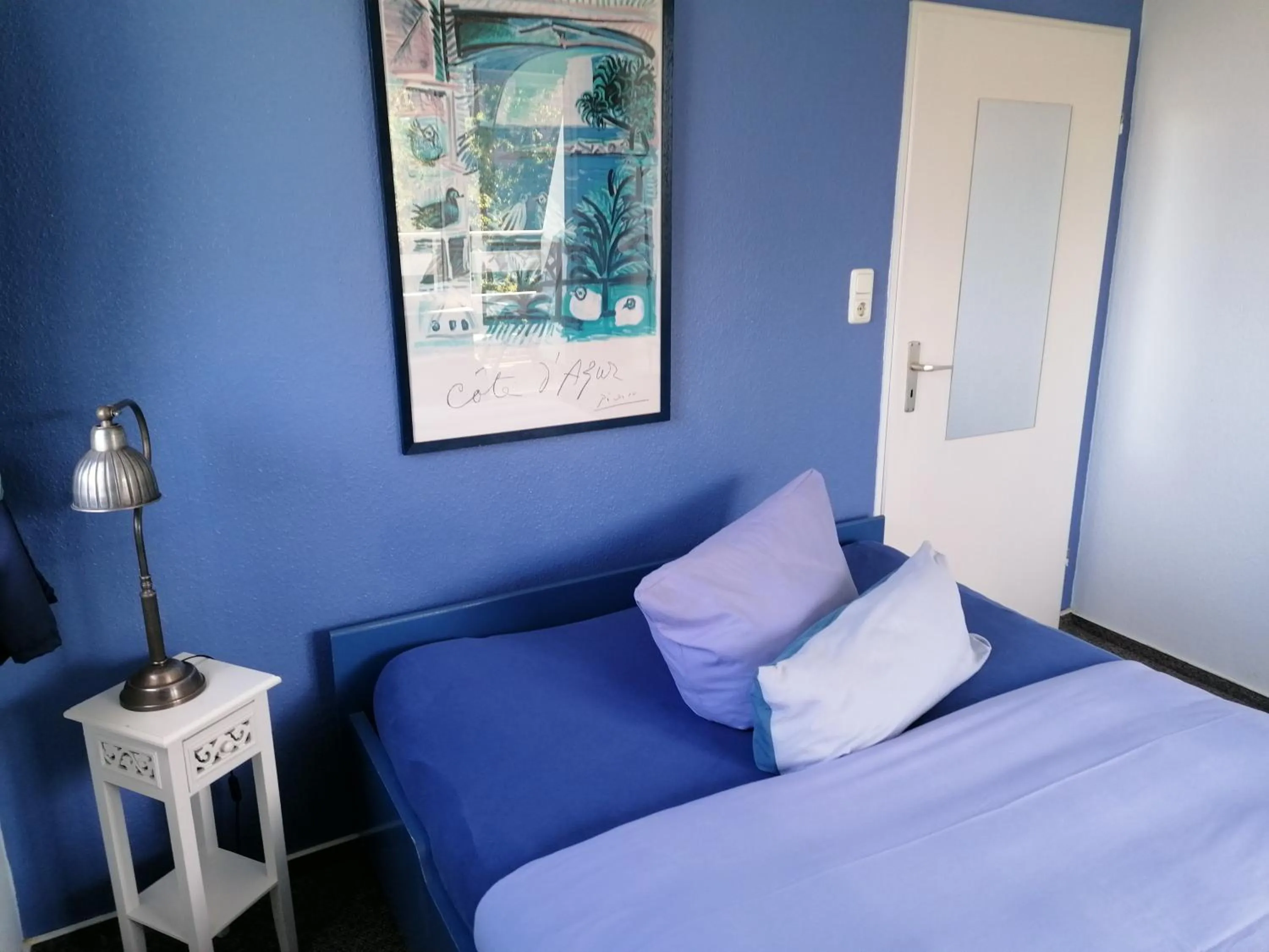 Bedroom, Bed in Hotel Möven-Kieker