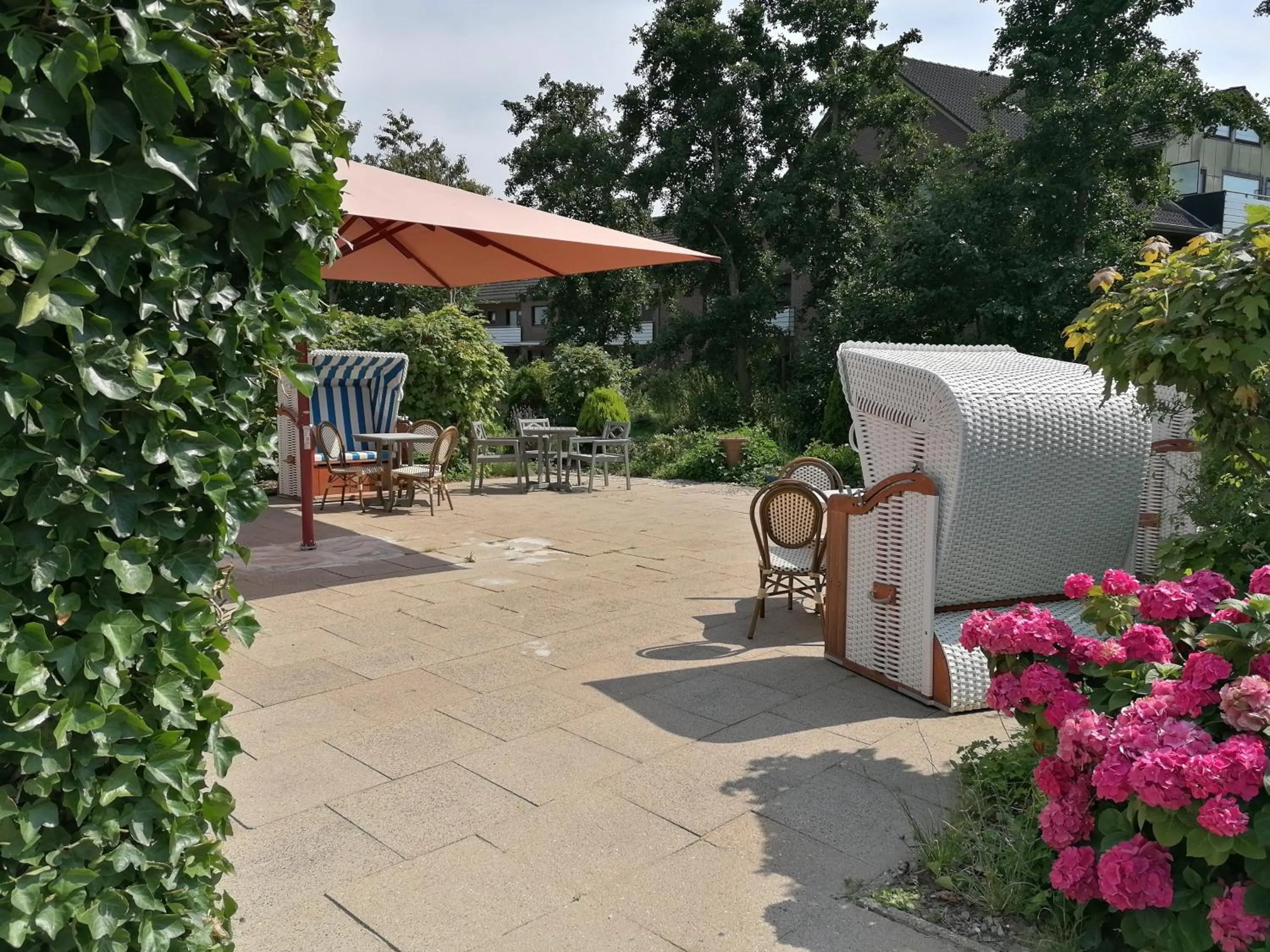 Balcony/Terrace in Hotel Möven-Kieker