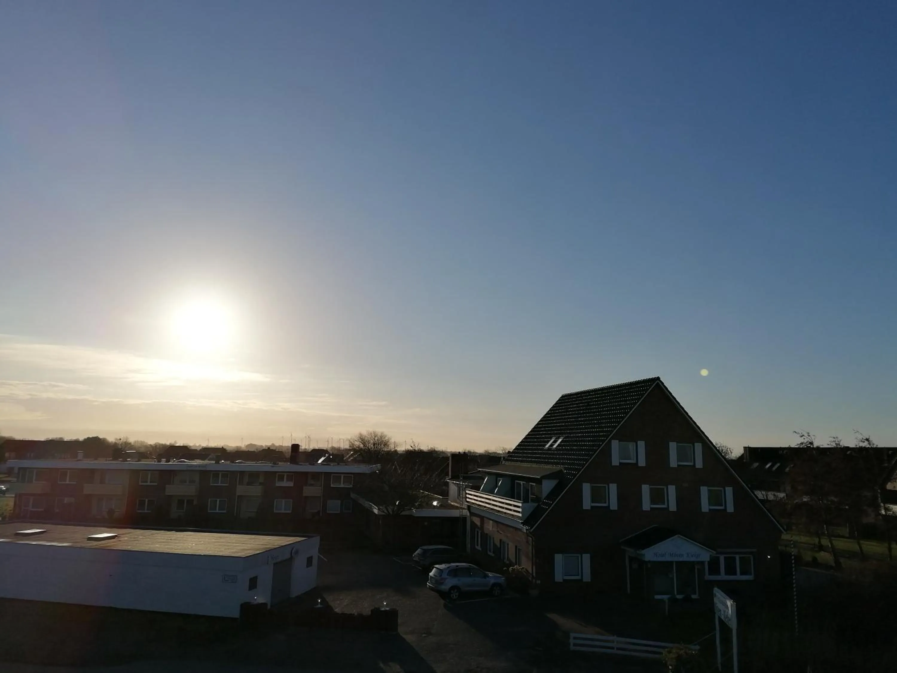 Sunrise in Hotel Möven-Kieker