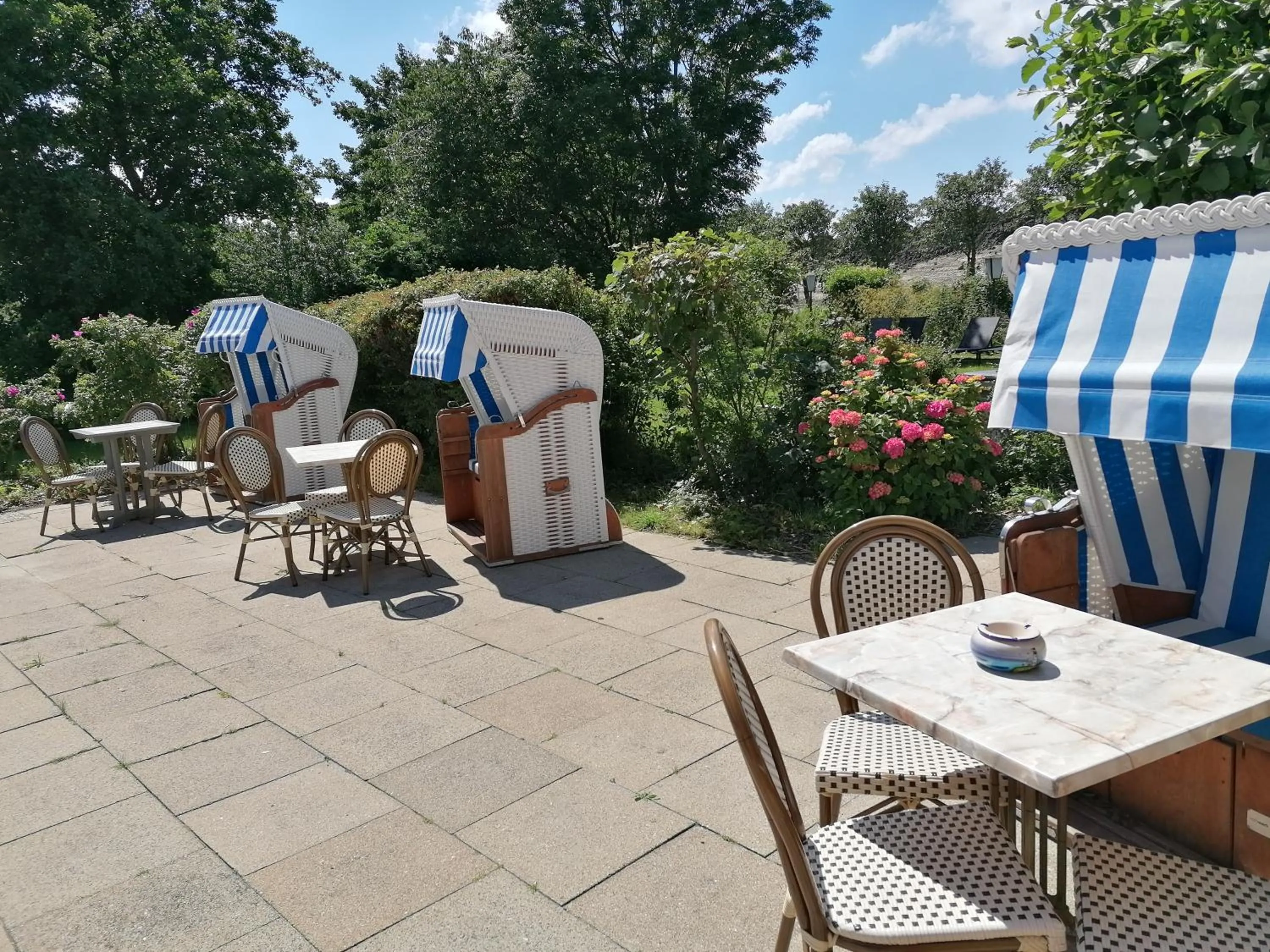 Balcony/Terrace in Hotel Möven-Kieker
