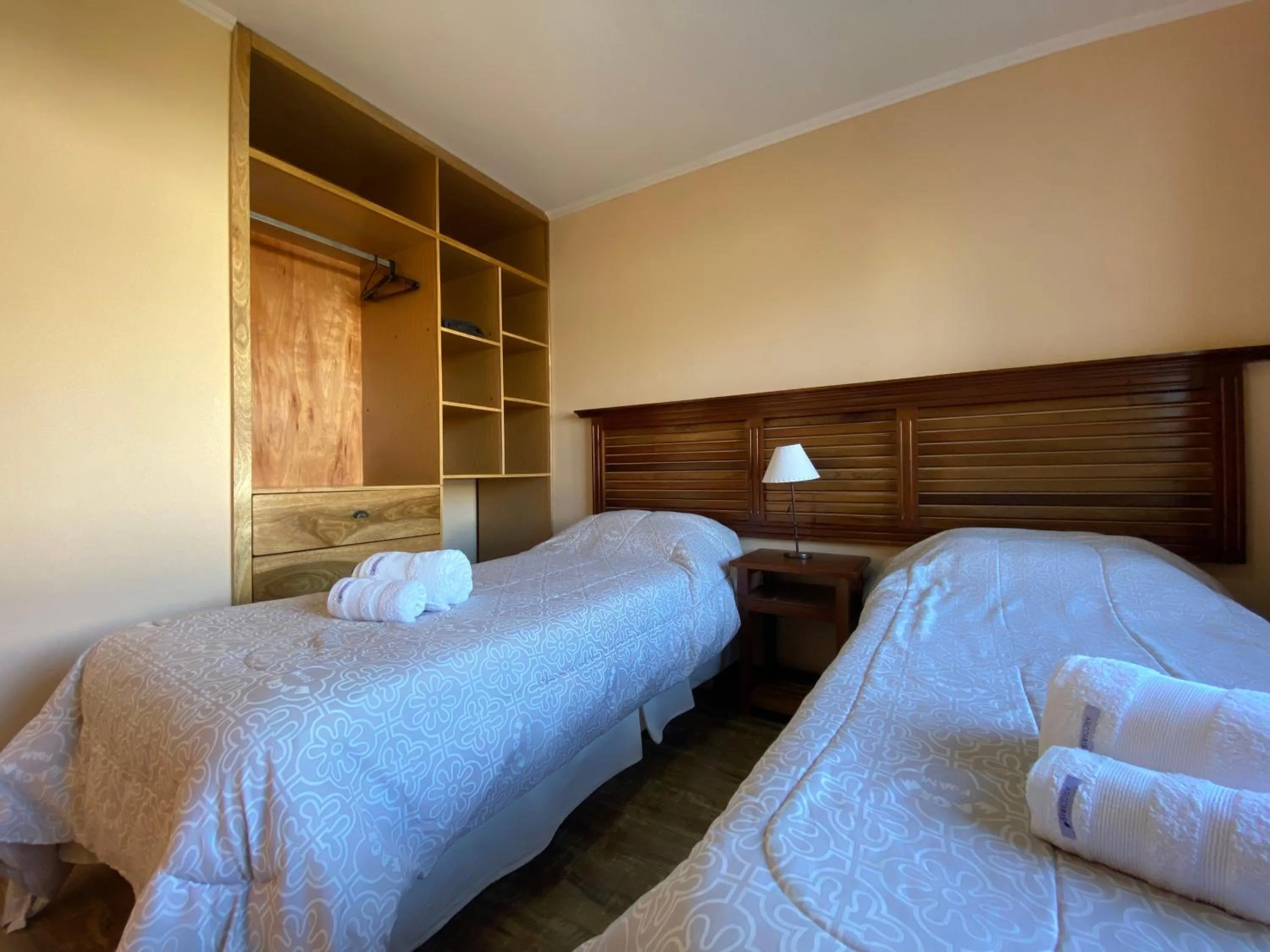 Bed in Patagonia Austral Suites