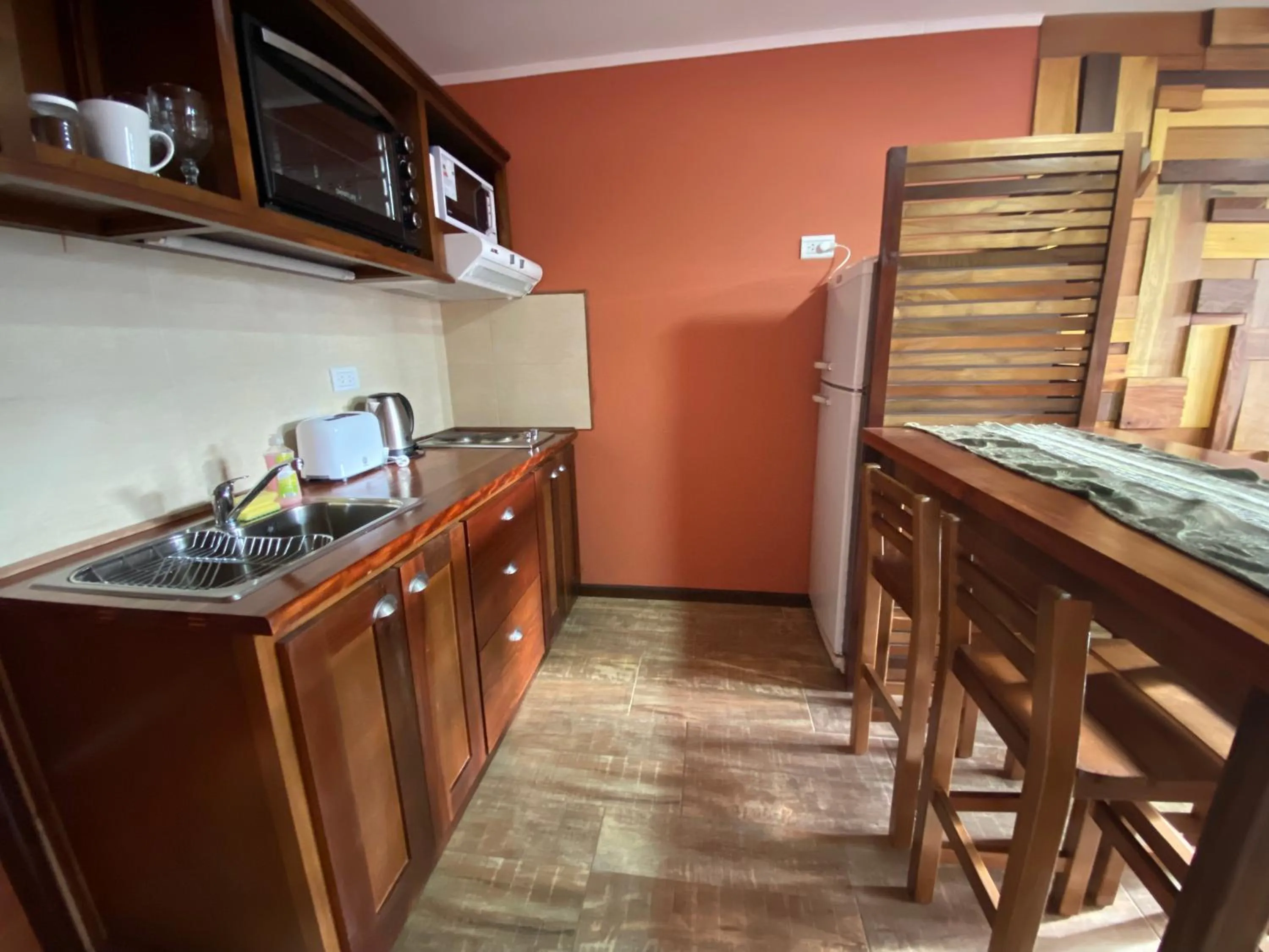 kitchen in Patagonia Austral Suites