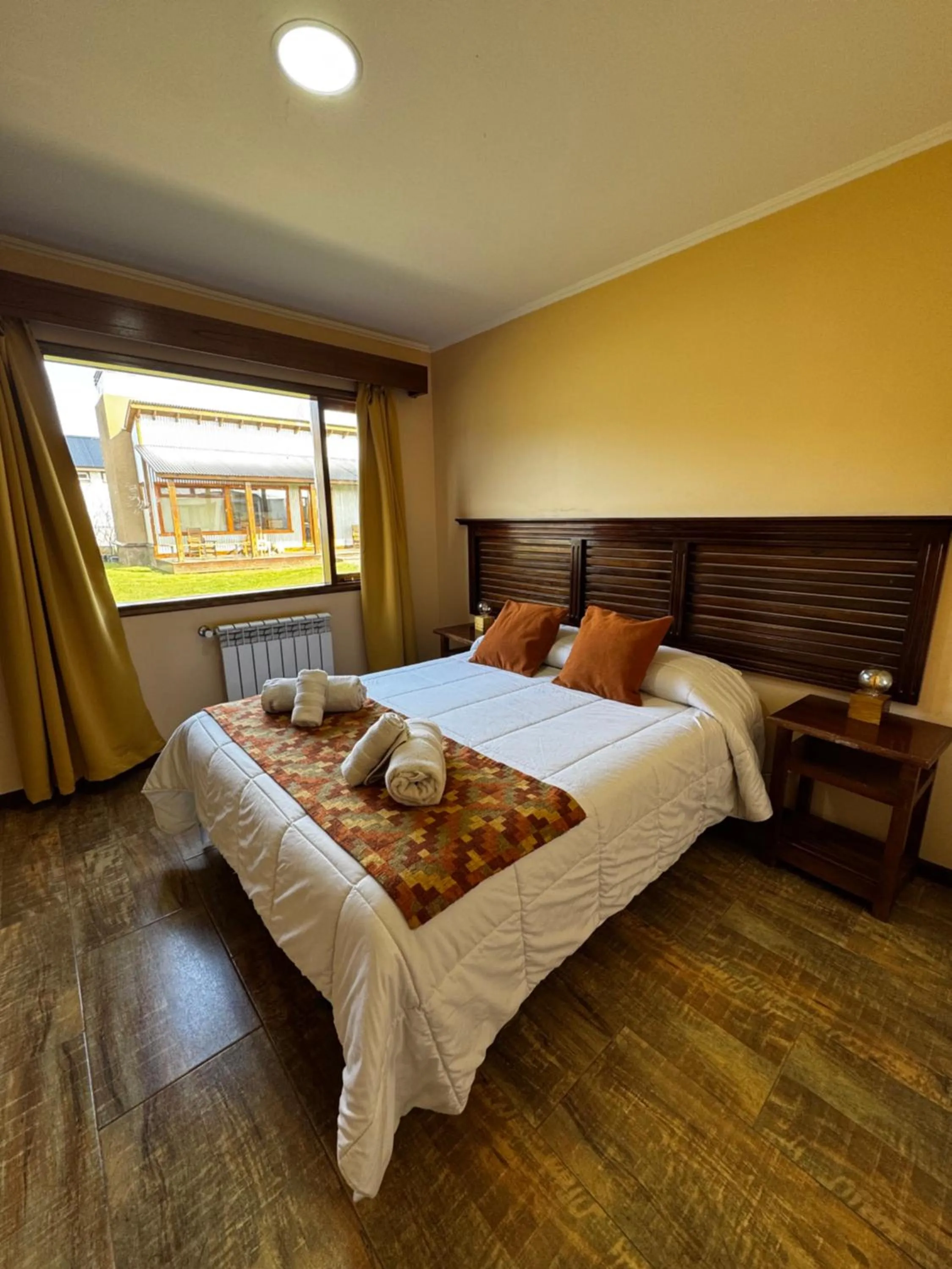 Bed in Patagonia Austral Suites