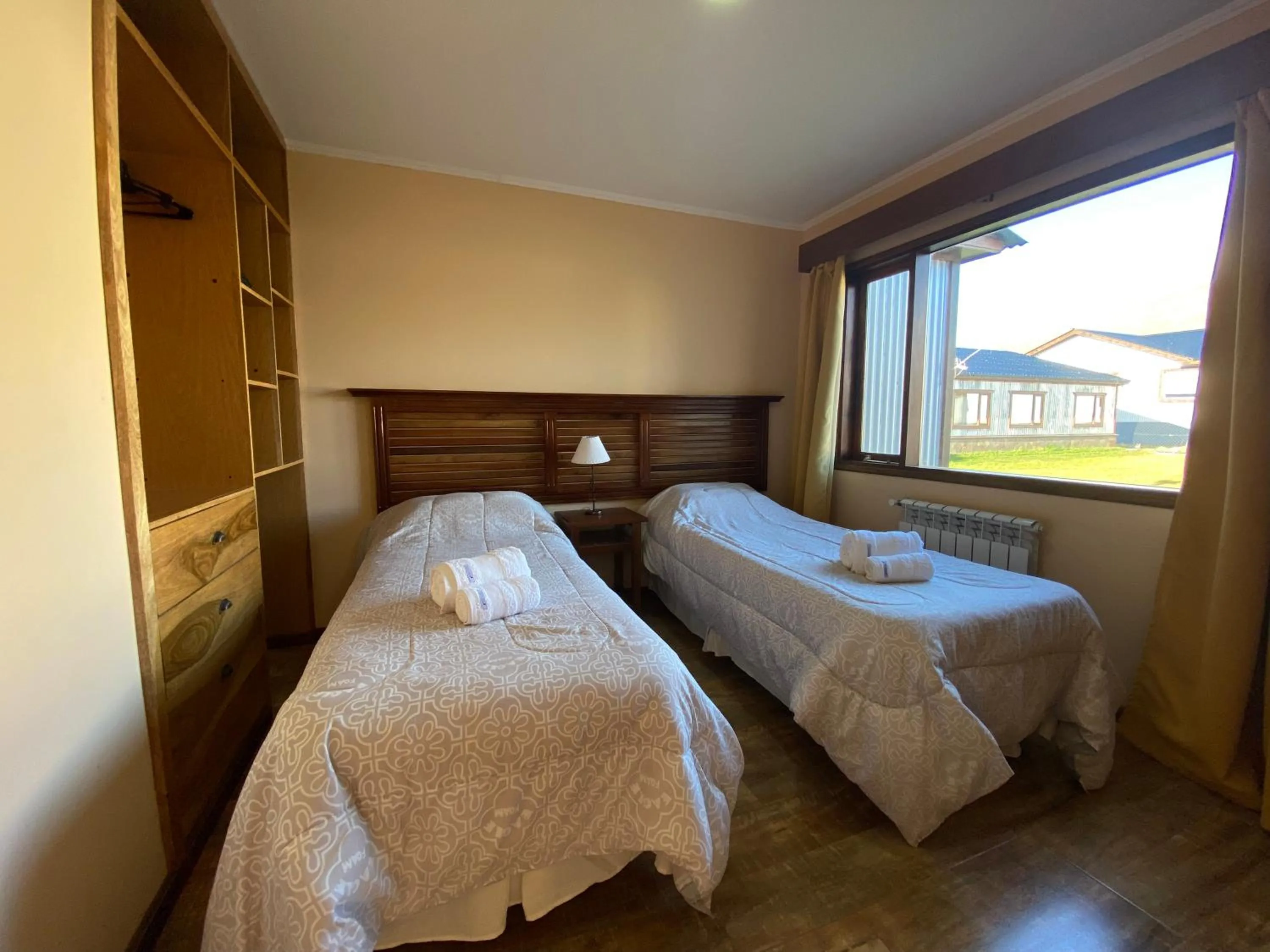 Bed in Patagonia Austral Suites