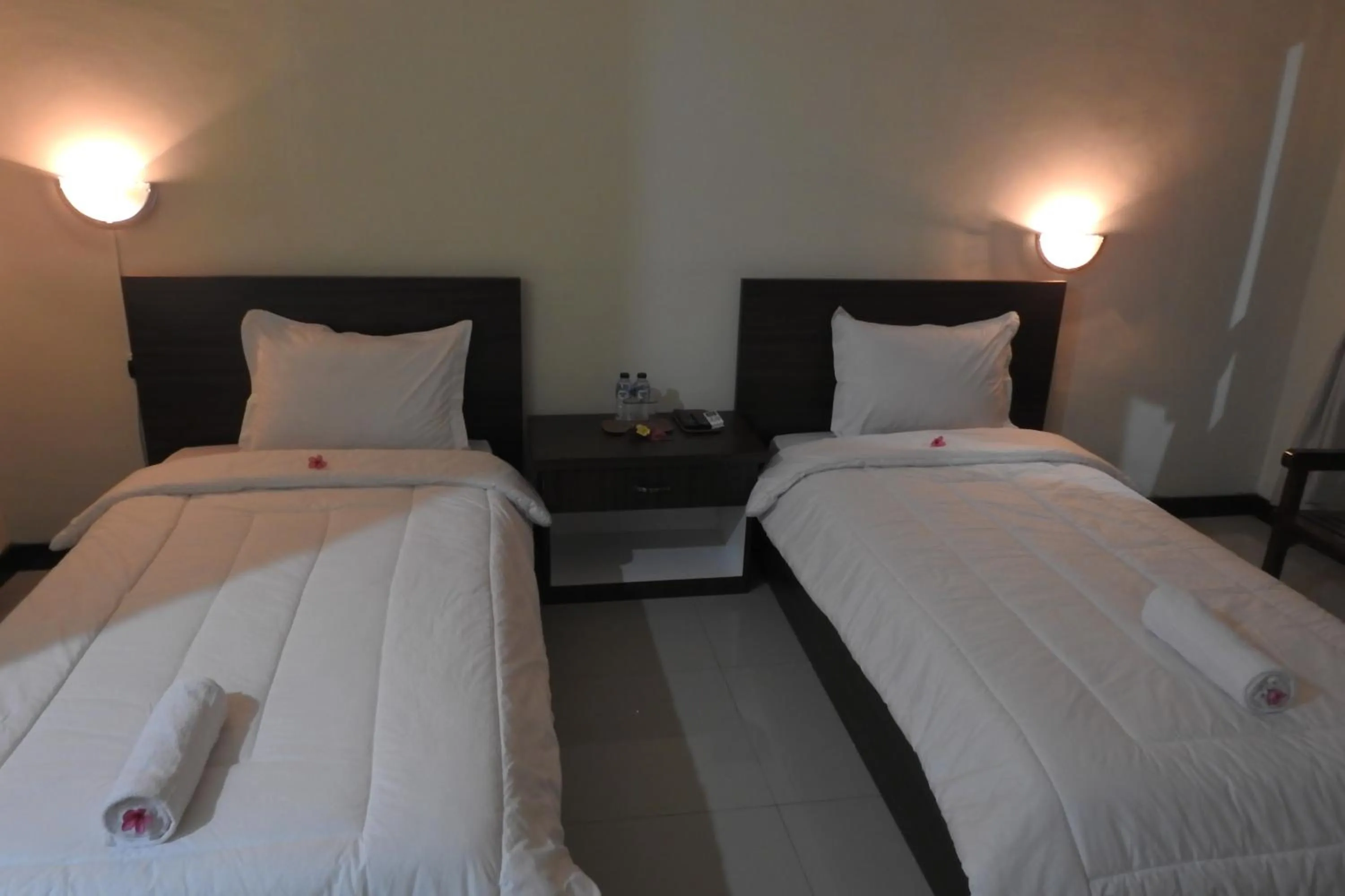 Bed in D'Batur Hotel