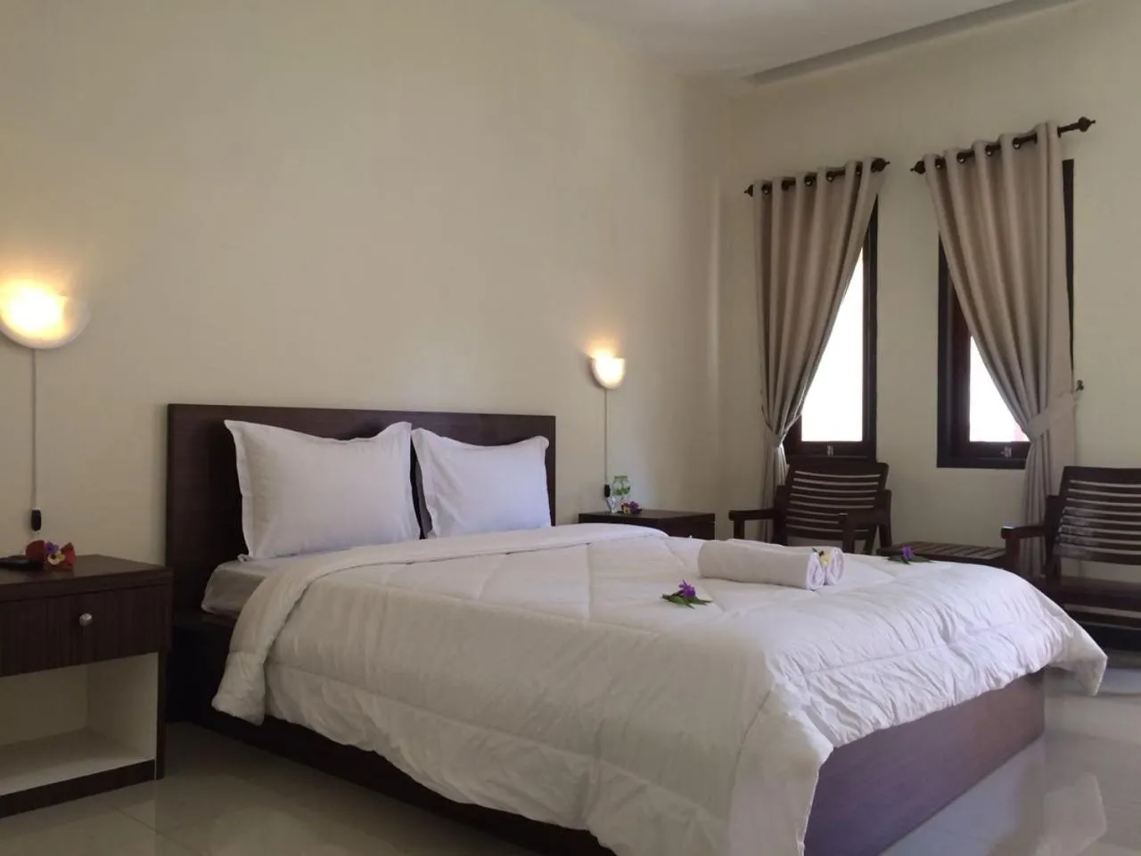 Bedroom, Bed in D'Batur Hotel