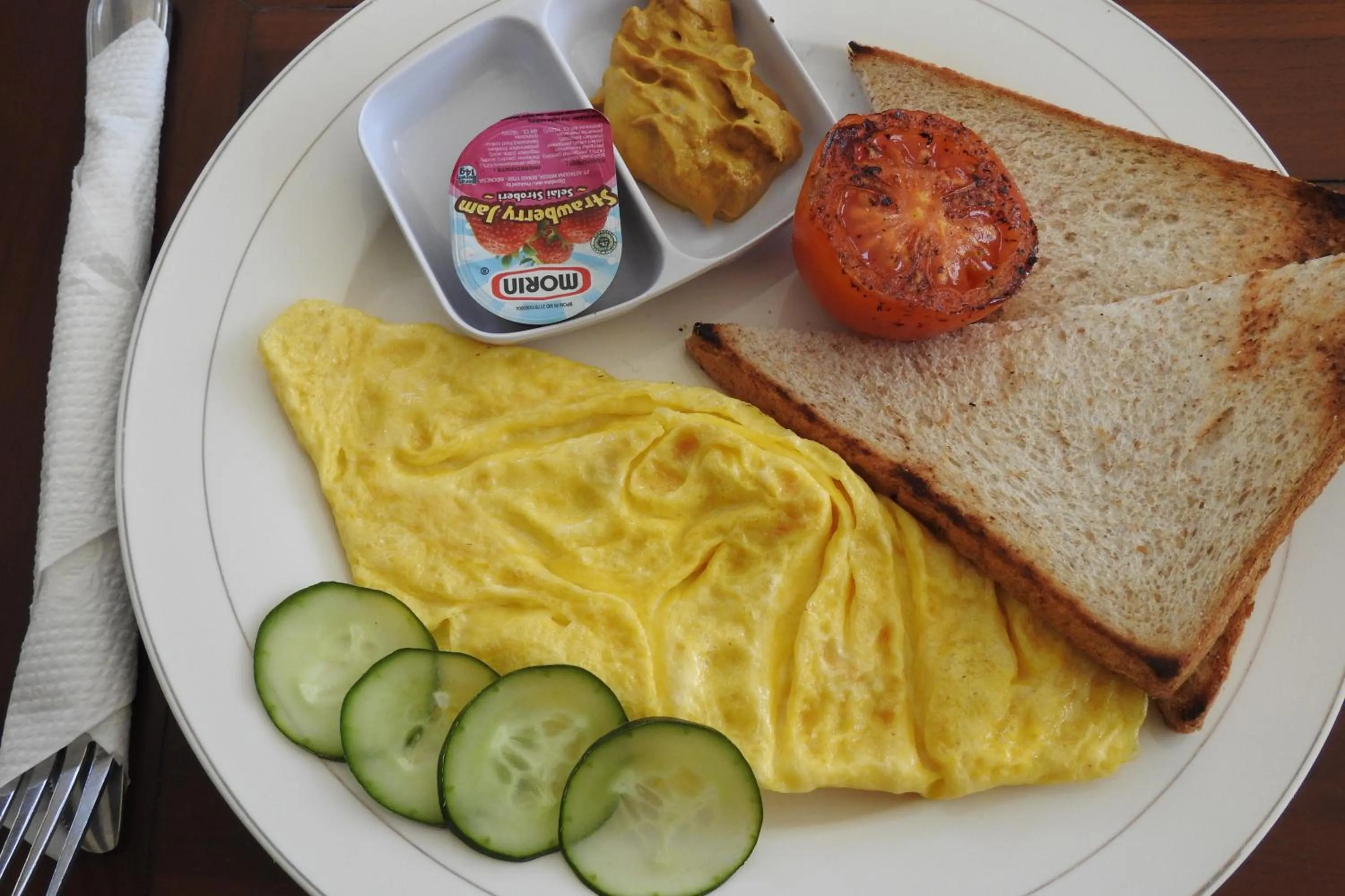 Food and drinks in D'Batur Hotel