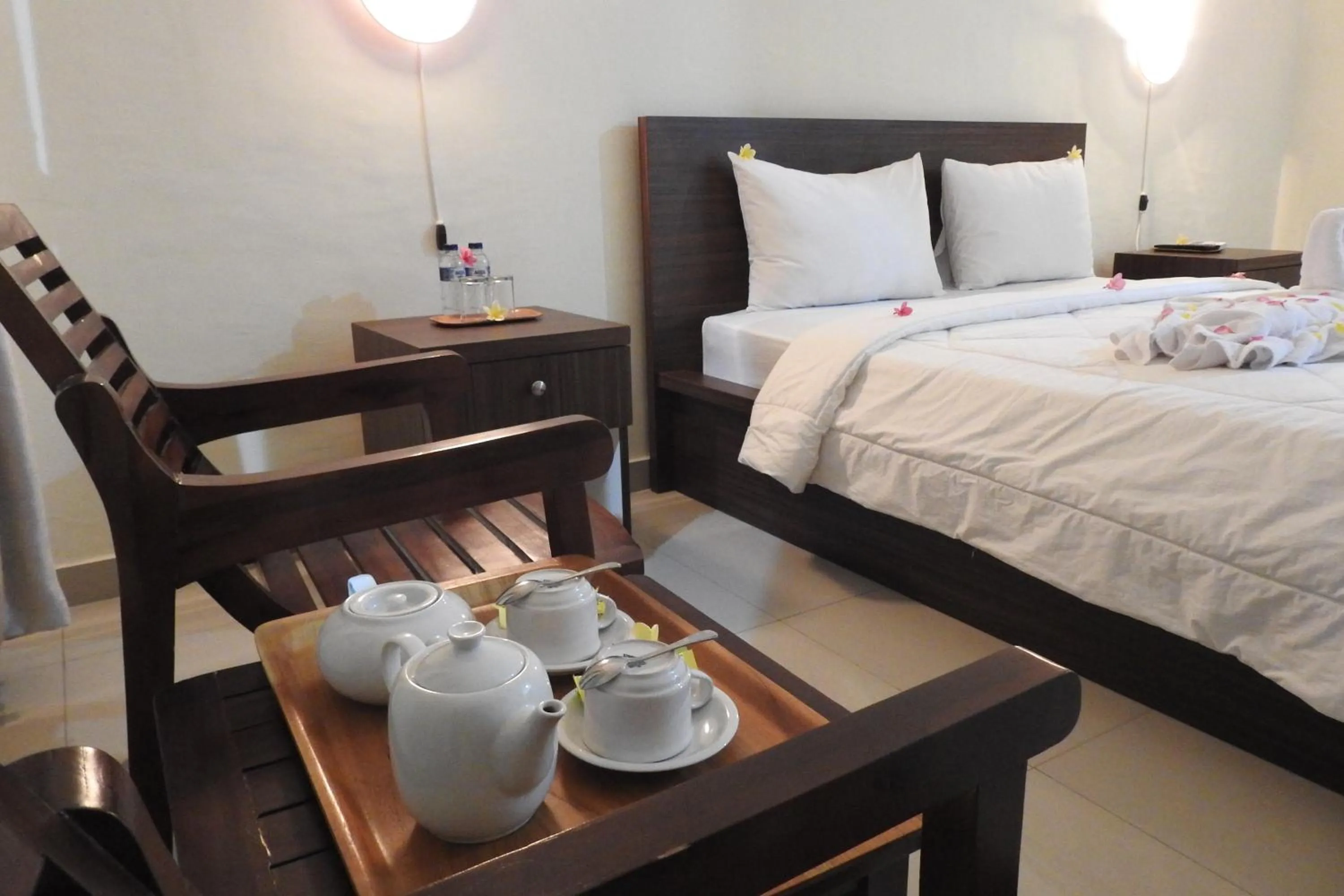 Bed in D'Batur Hotel