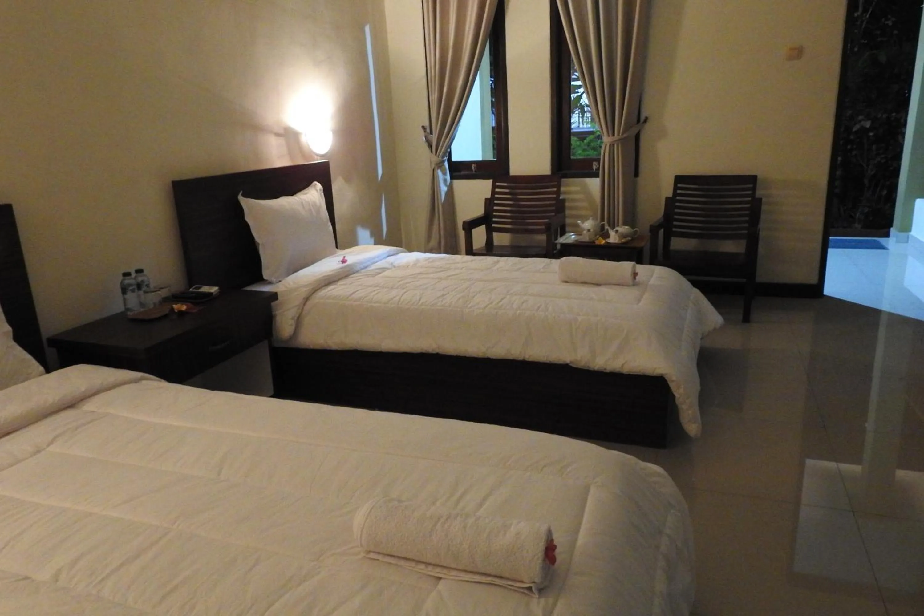 Bed in D'Batur Hotel