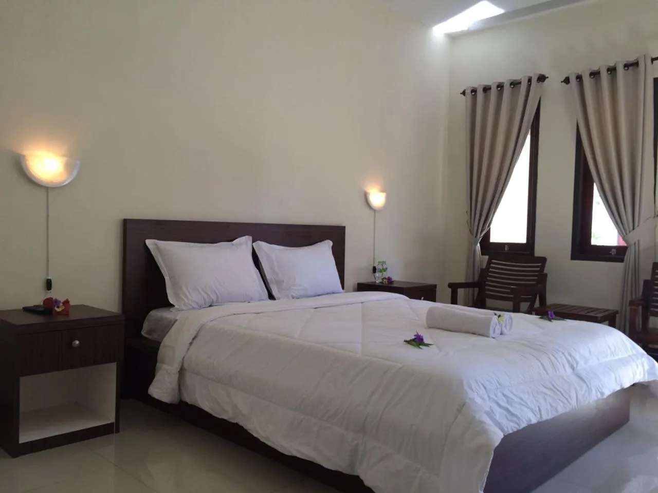 Bed in D'Batur Hotel