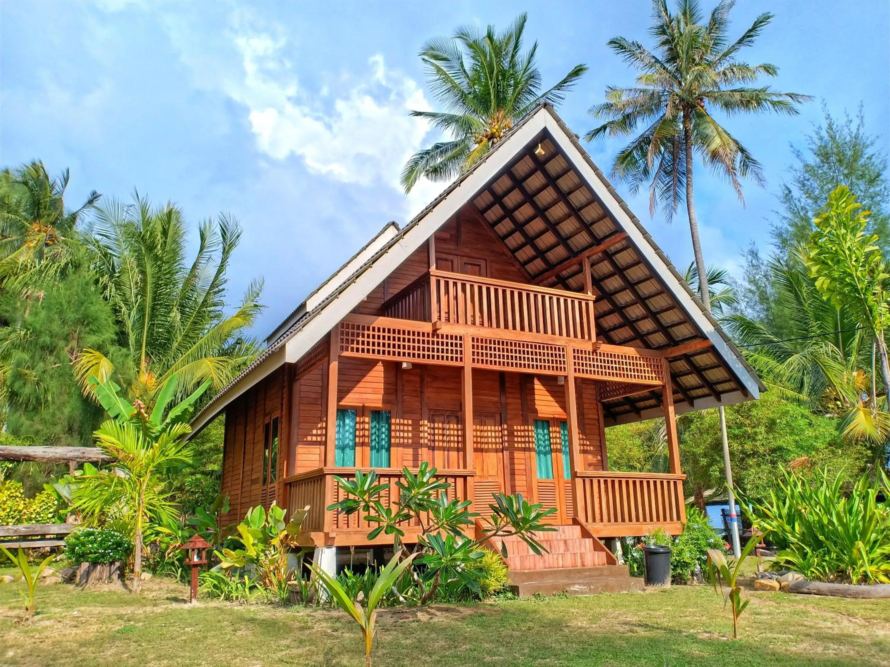 Natural landscape in Bayu Lestari Island Resort