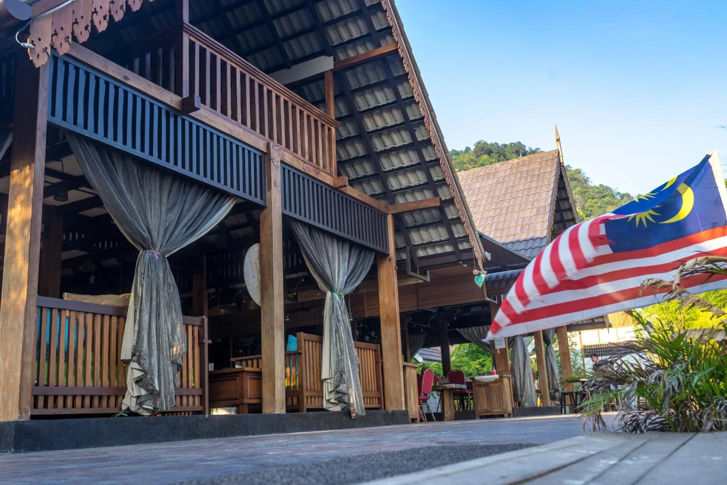 Property building in Bayu Lestari Island Resort