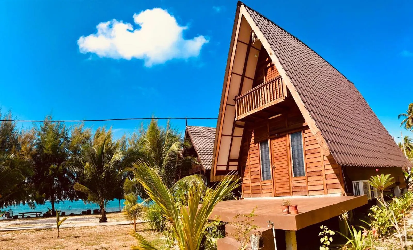 Property building in Bayu Lestari Island Resort