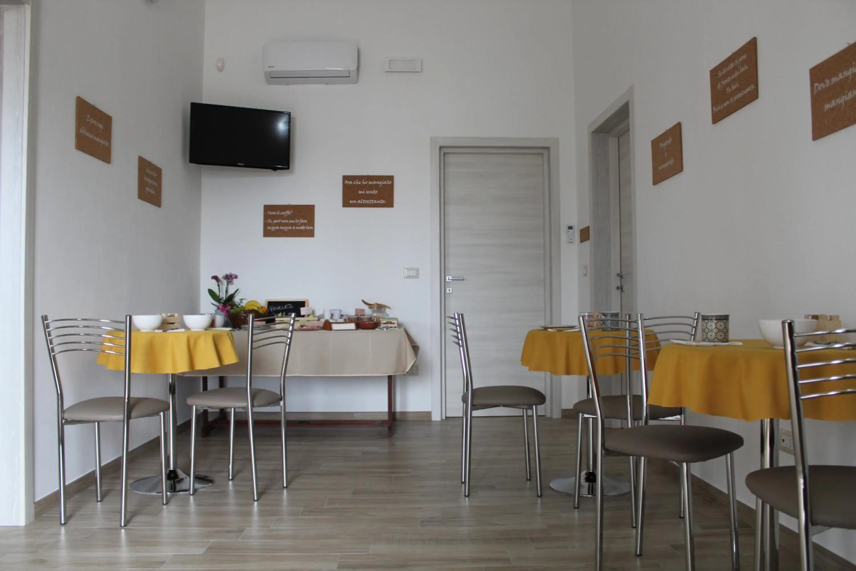 Restaurant/places to eat in Krasì B&B