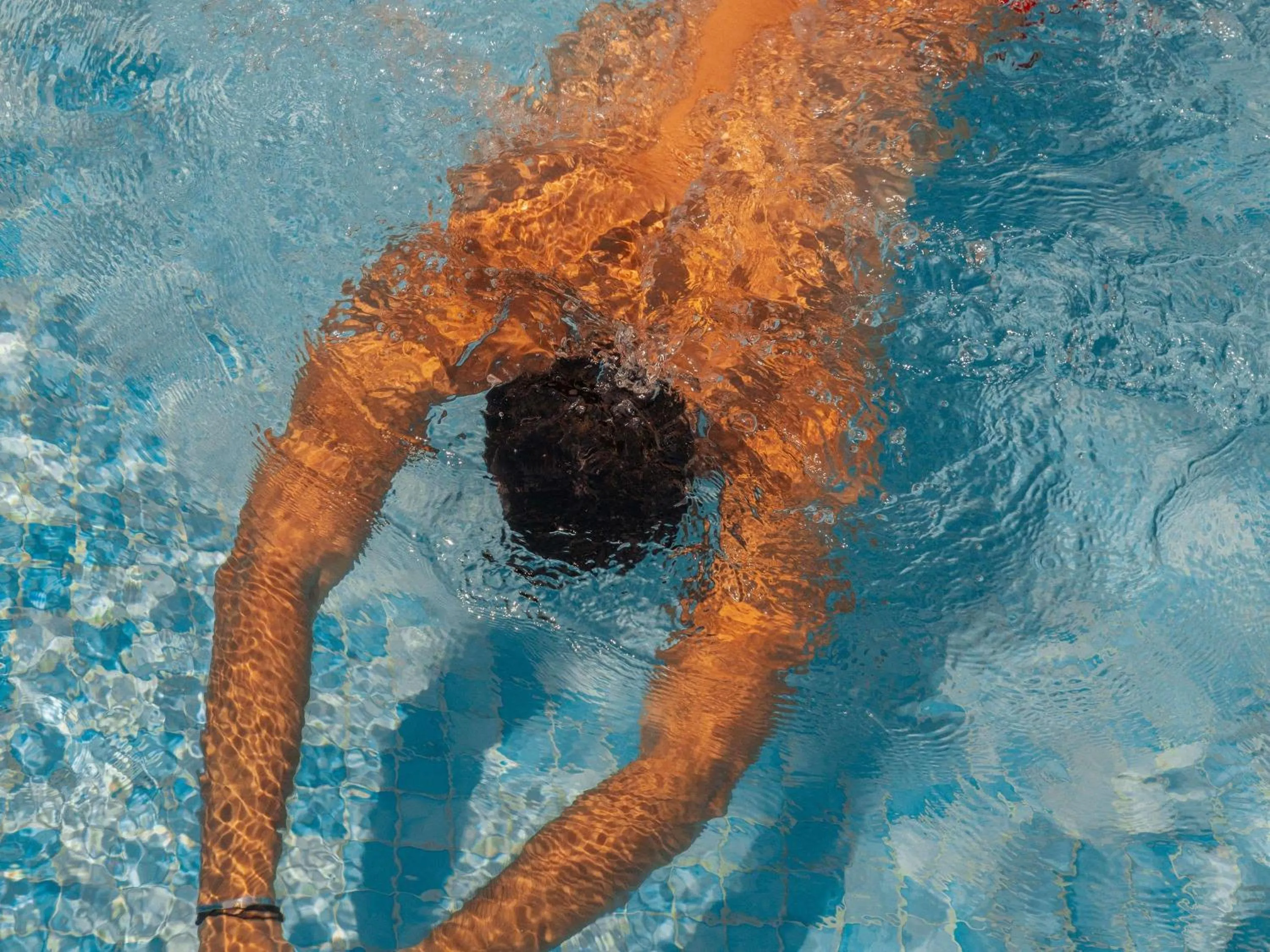 Pool view in Mövenpick Hotel Apartments Downtown Dubai