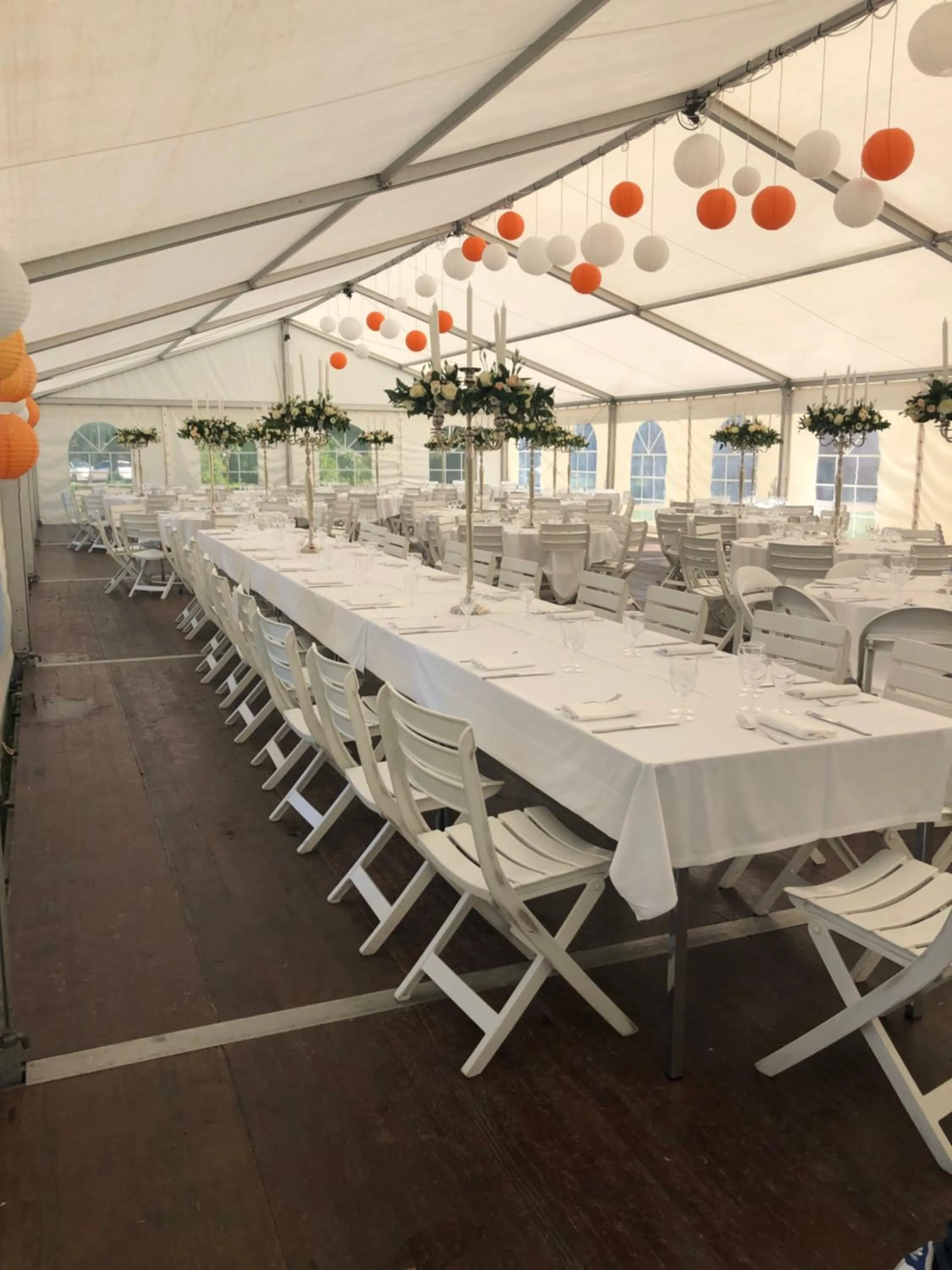 Banquet/Function facilities in ORANGERIE de CHATEL-Selection FIGARO & ELLE Magazine