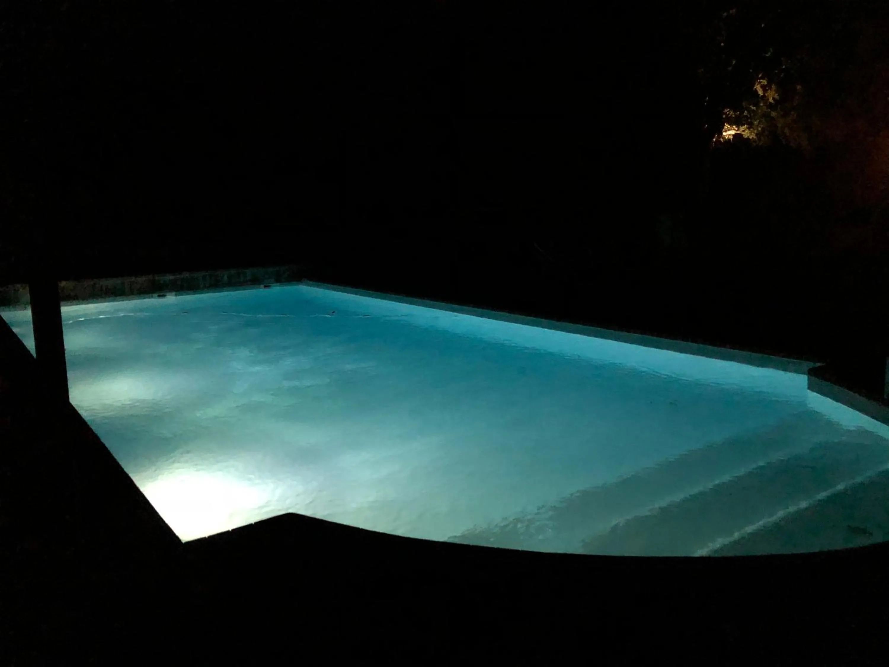 Pool view in ORANGERIE de CHATEL-Selection FIGARO & ELLE Magazine