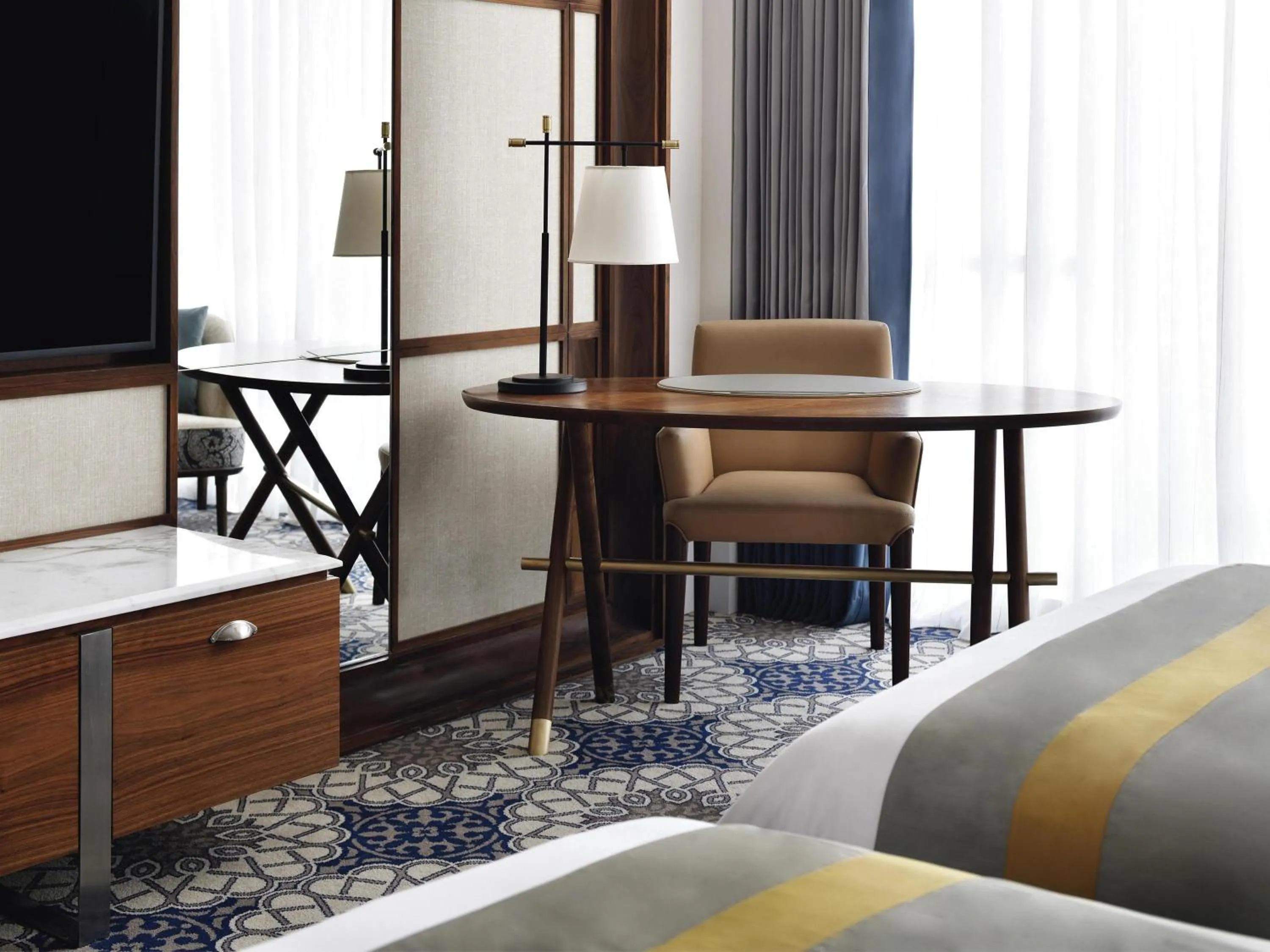 Bedroom, Bed in Grand Plaza Mövenpick Media City