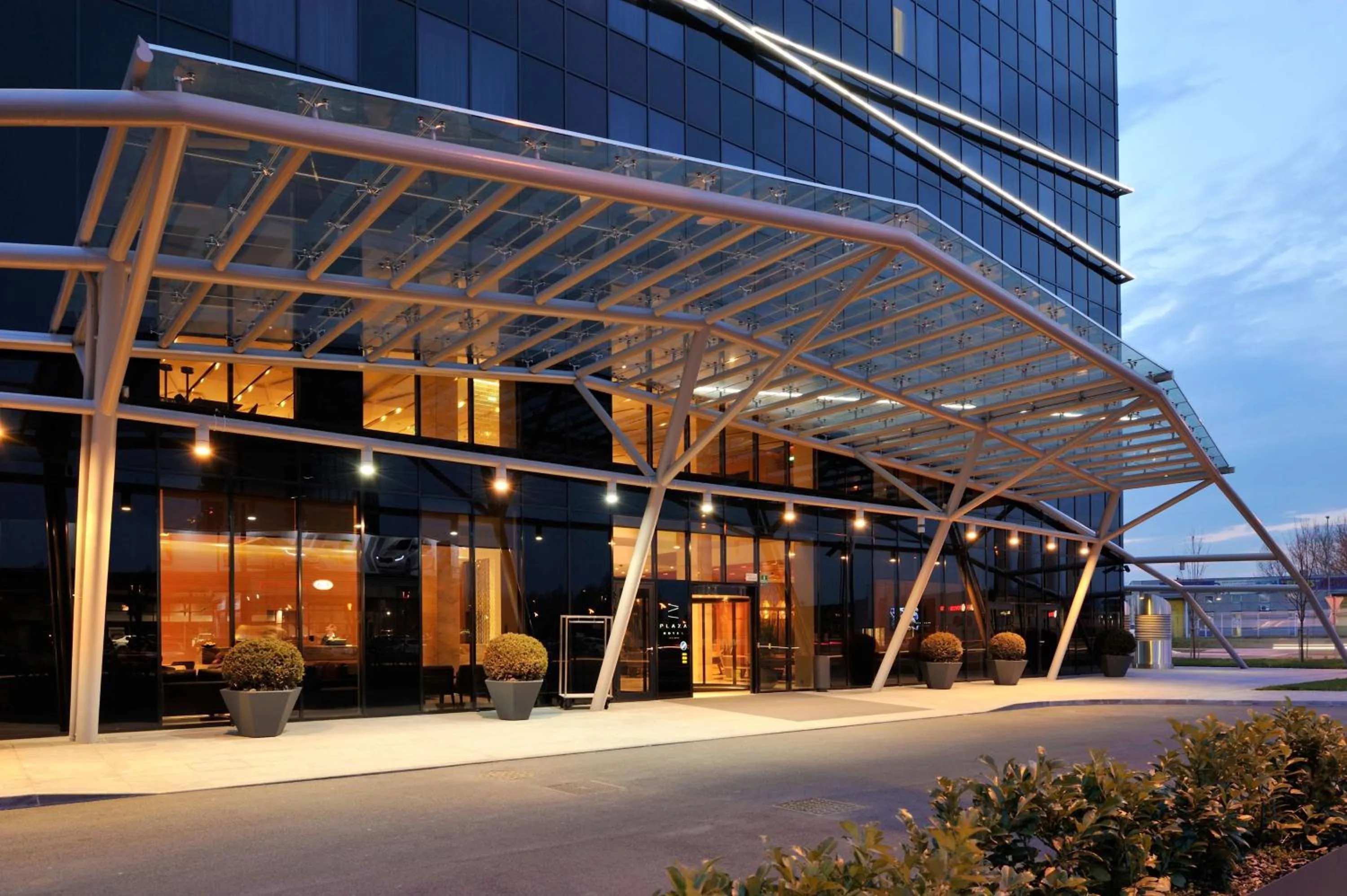 Property building in Radisson Blu Plaza Hotel Ljubljana