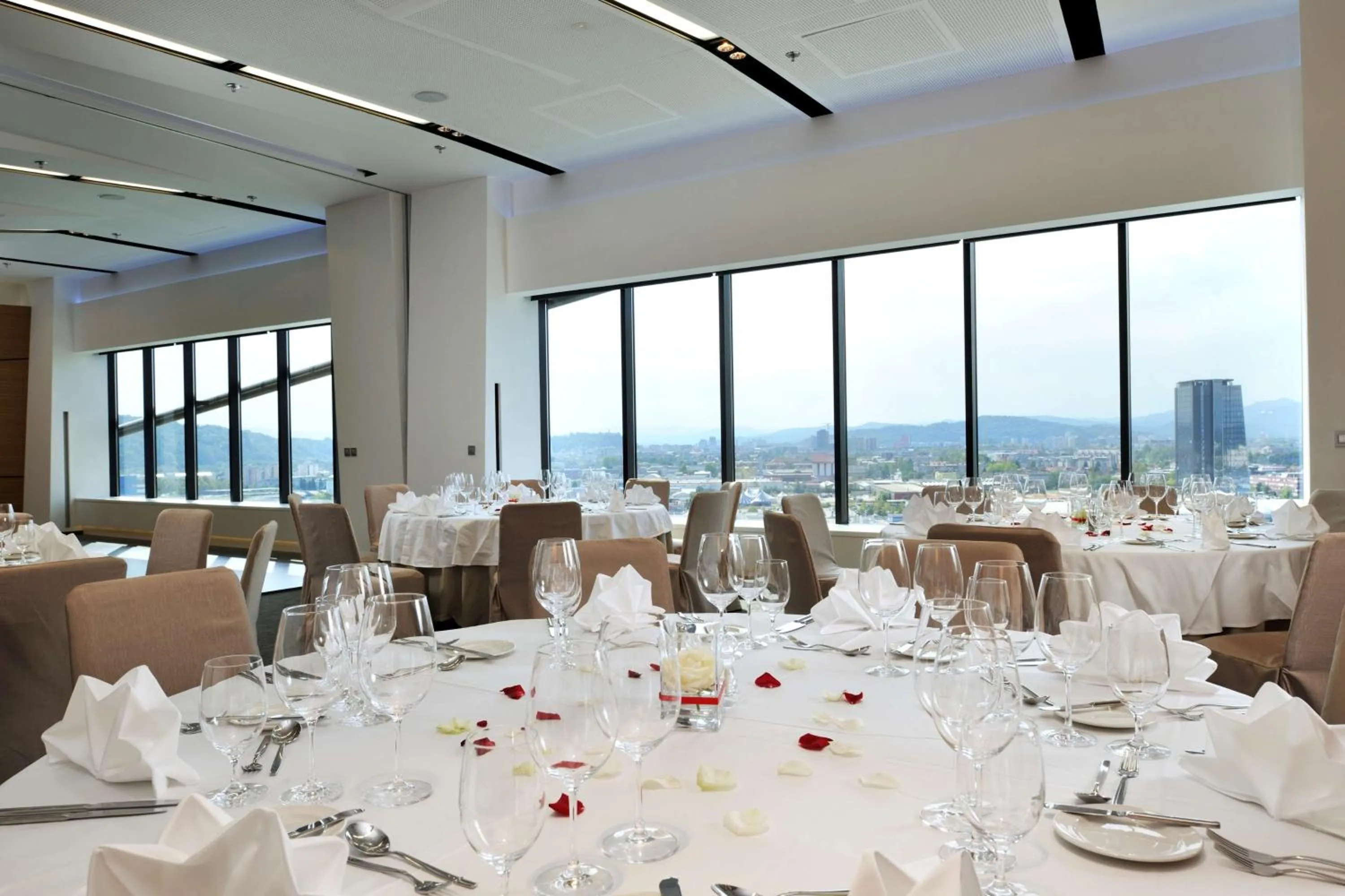 On site in Radisson Blu Plaza Hotel Ljubljana