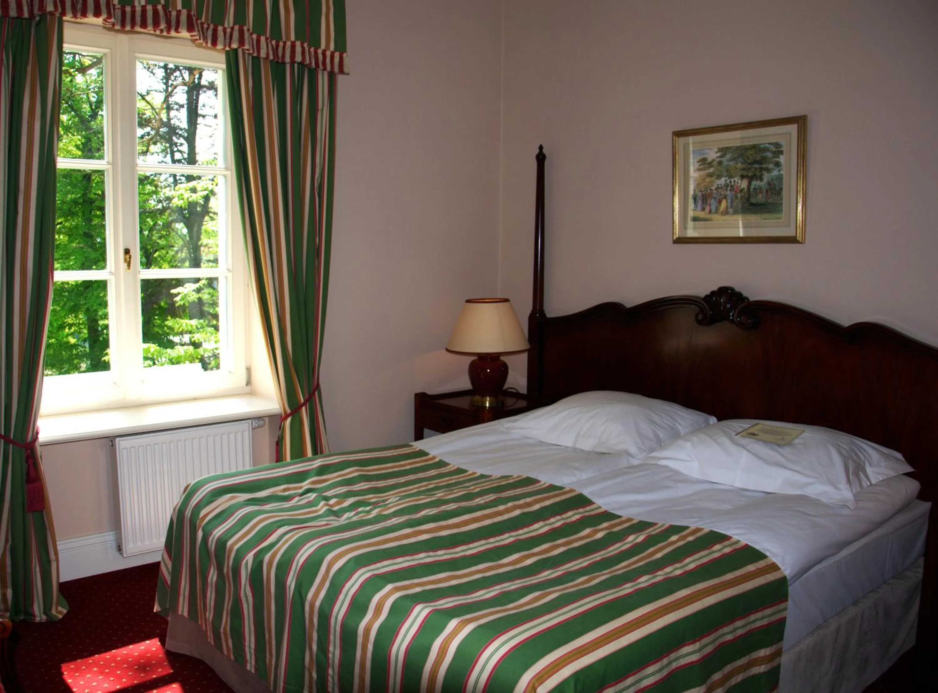 Bed in Dwór Sieraków