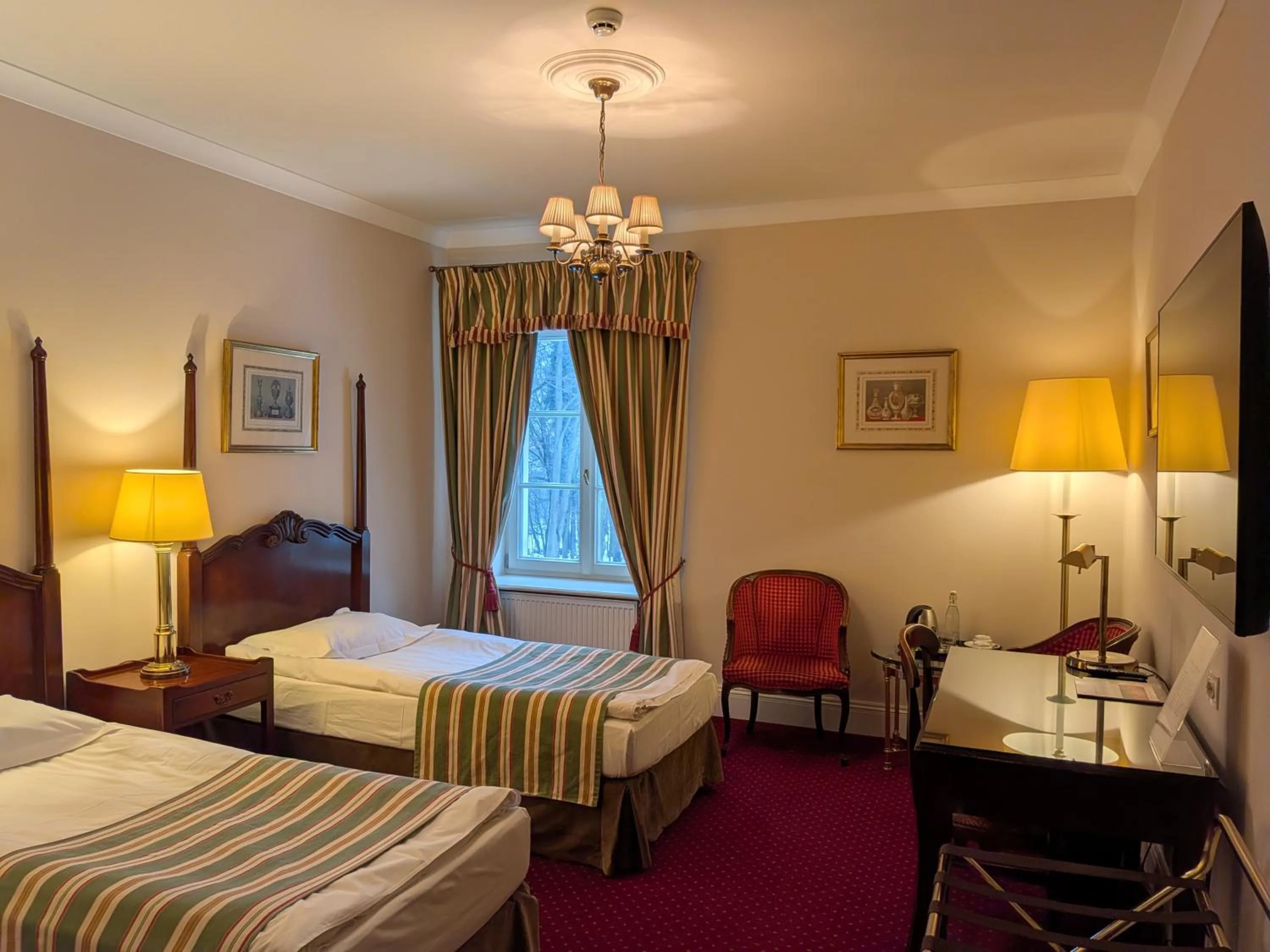 Bed in Dwór Sieraków