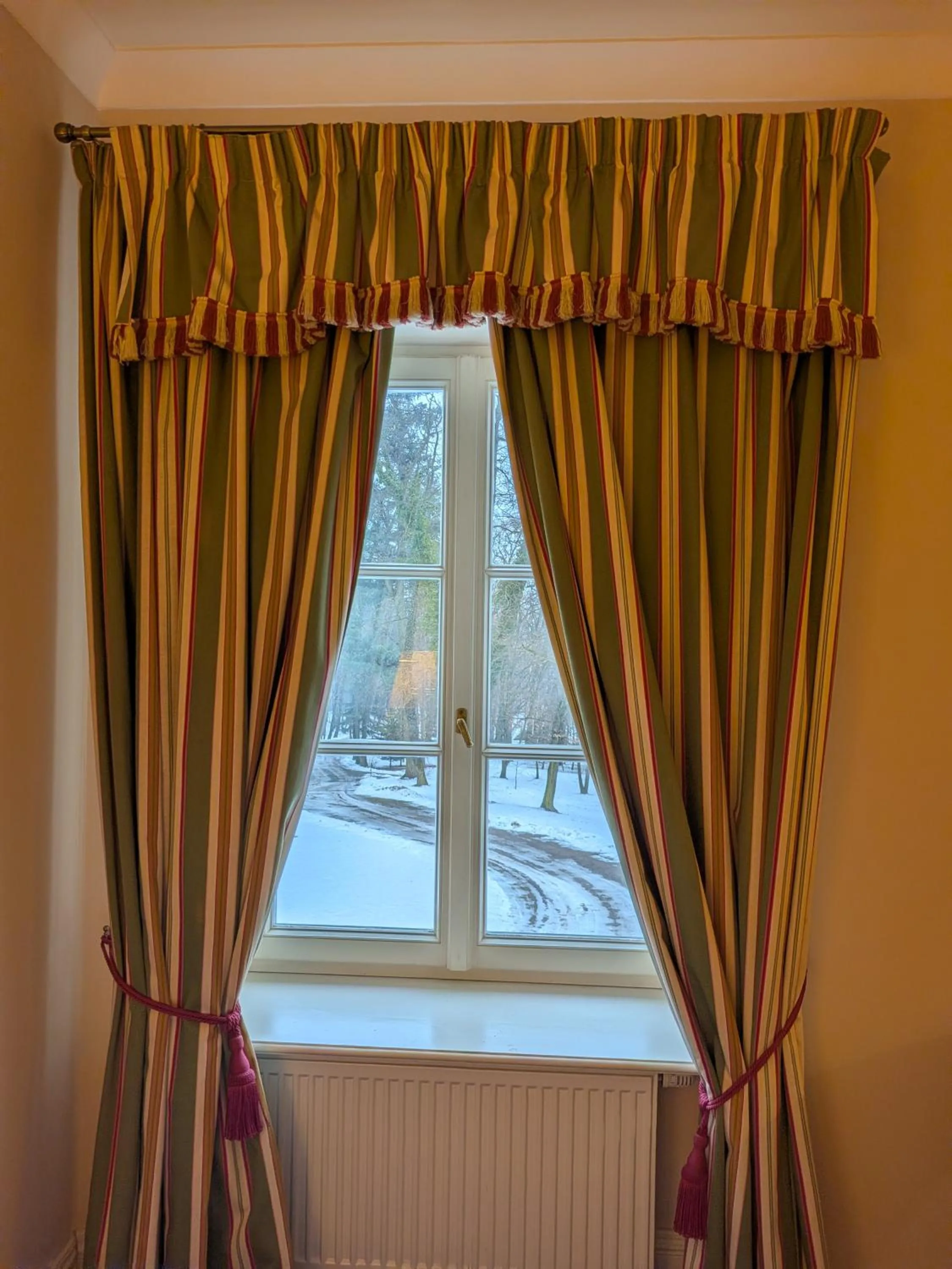 Garden view in Dwór Sieraków