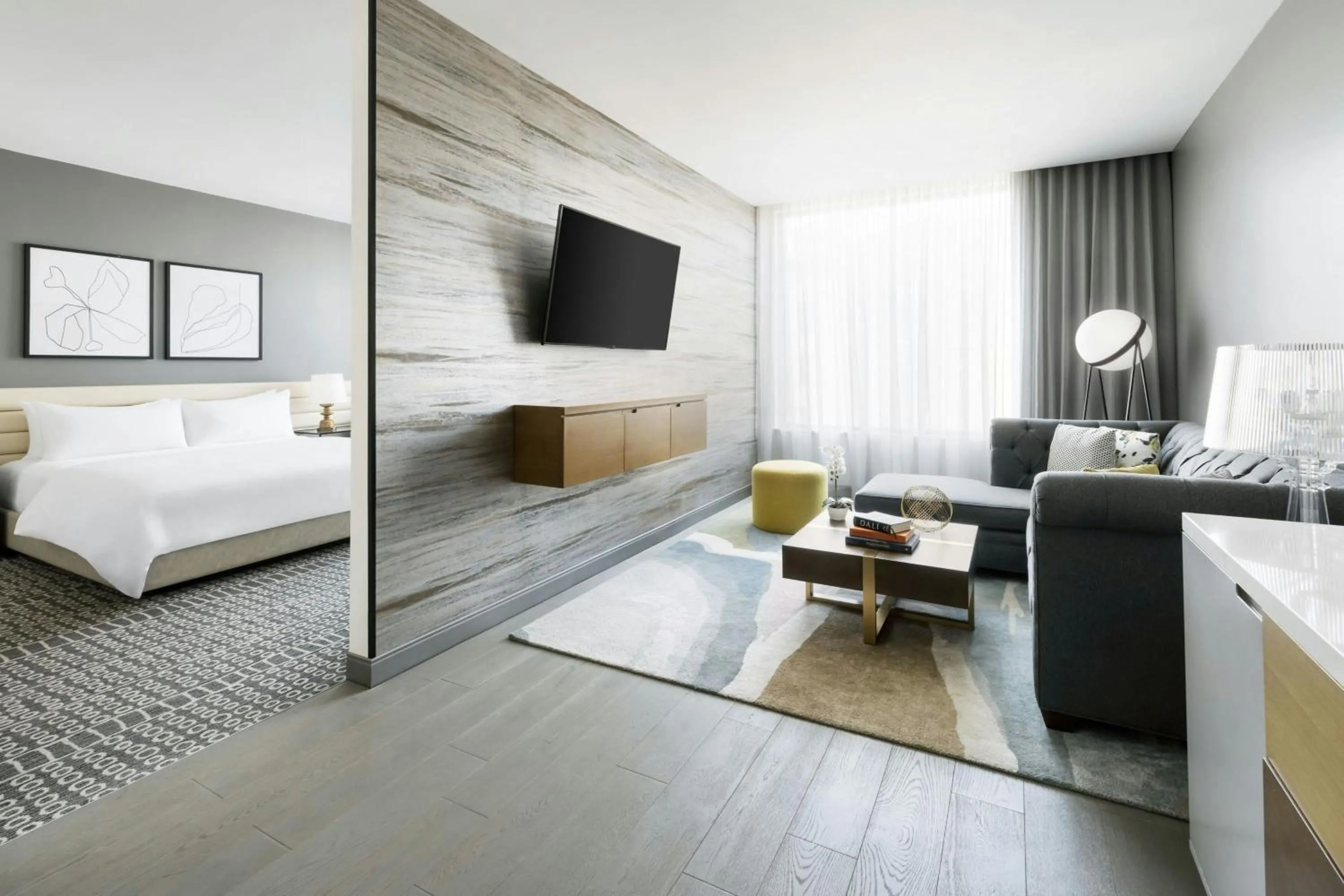 Photo of the whole room, Bed in The MC, Autograph Collection