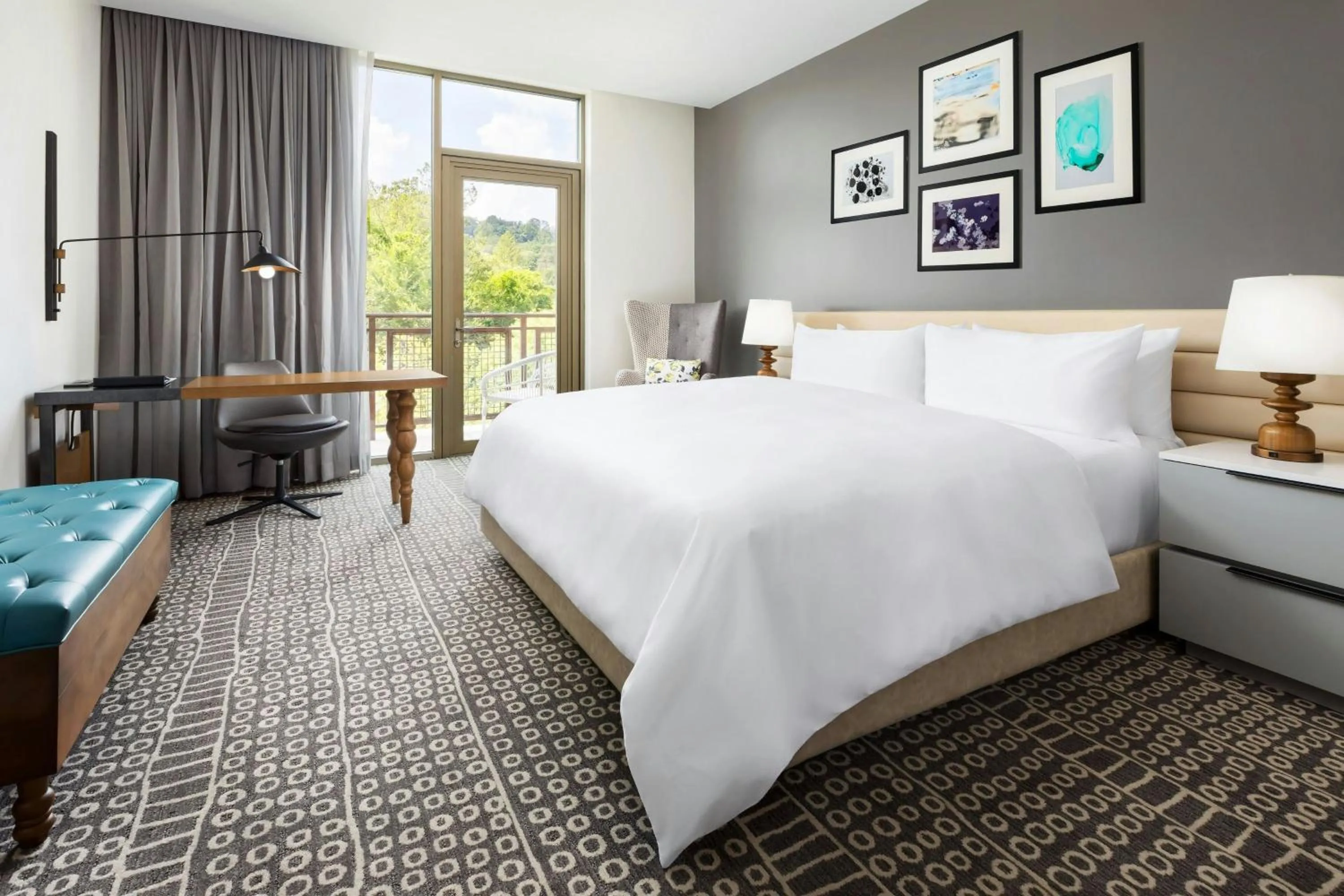 Photo of the whole room, Bed in The MC, Autograph Collection