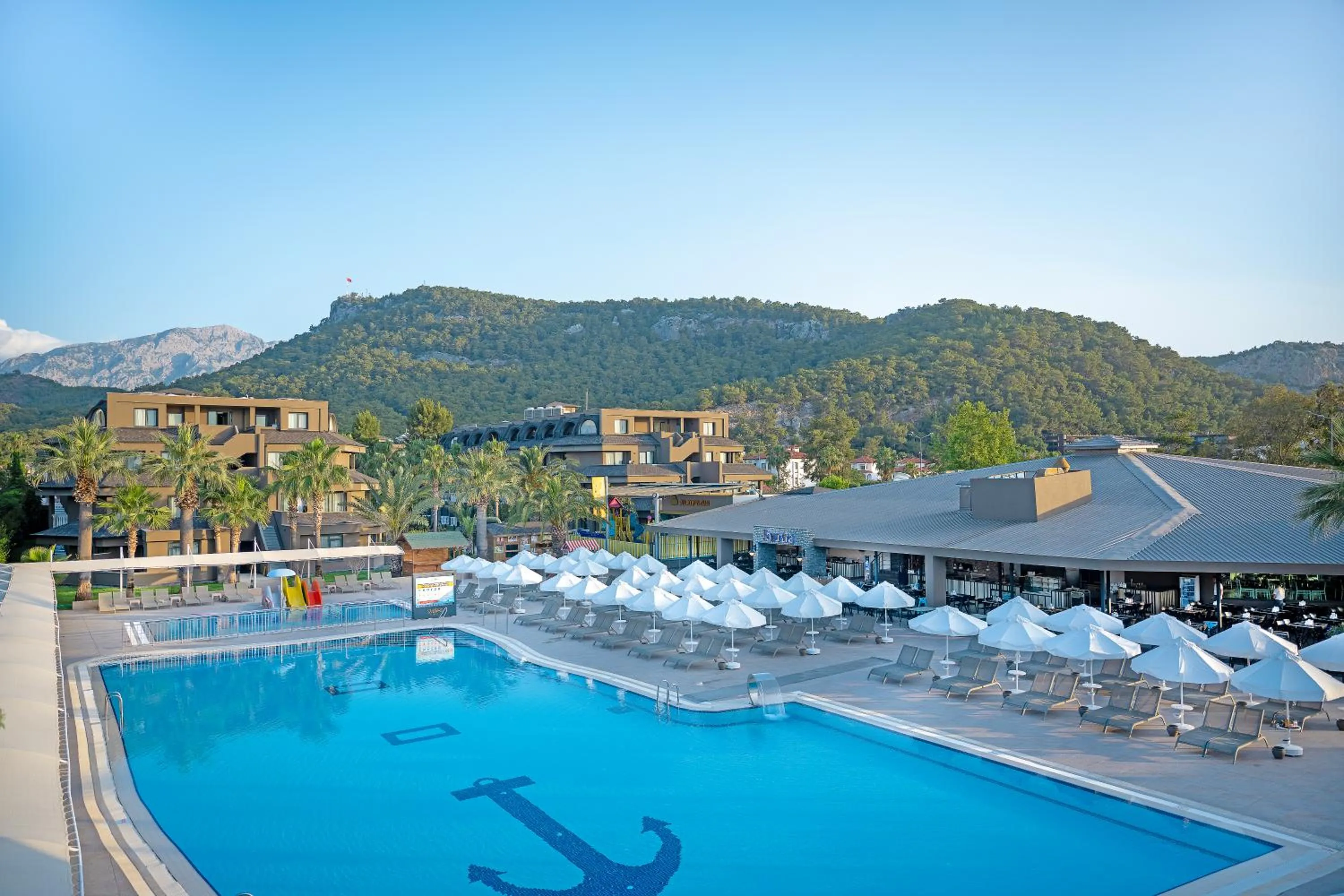 Pool view in Sailor's Beach Club