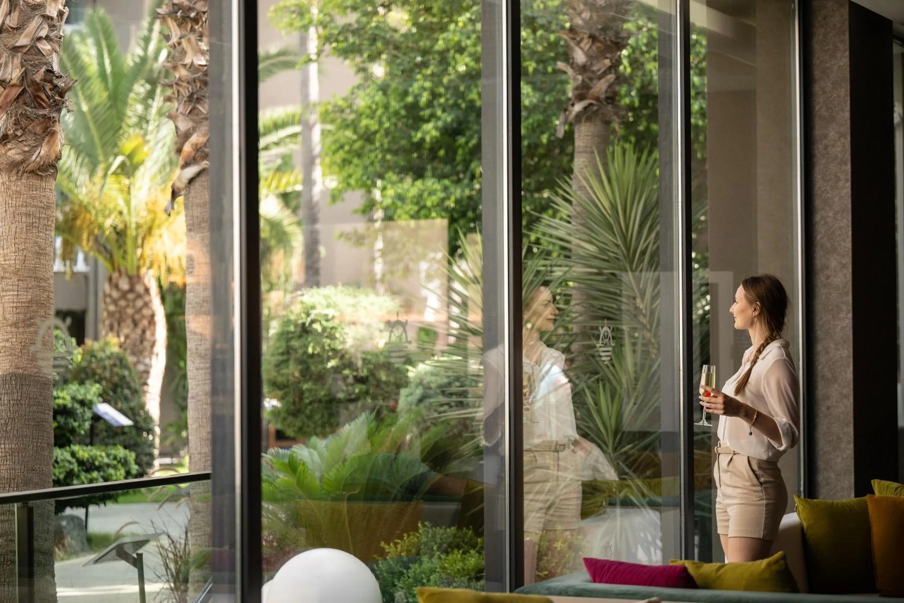 Lobby or reception in Sailor's Beach Club