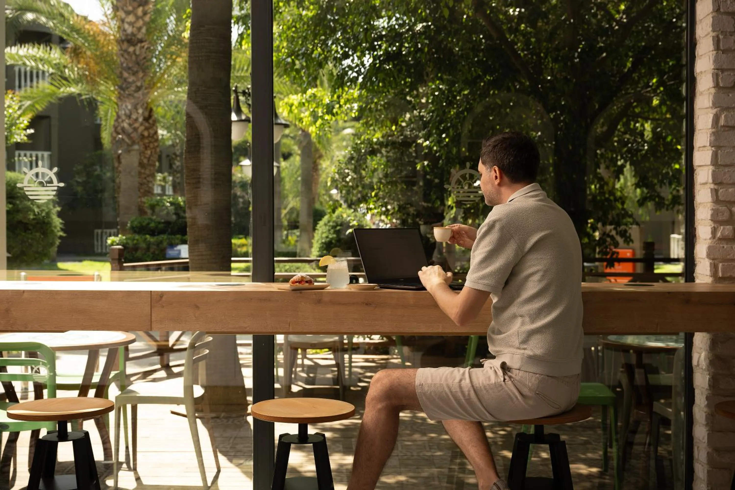 Lobby or reception in Sailor's Beach Club