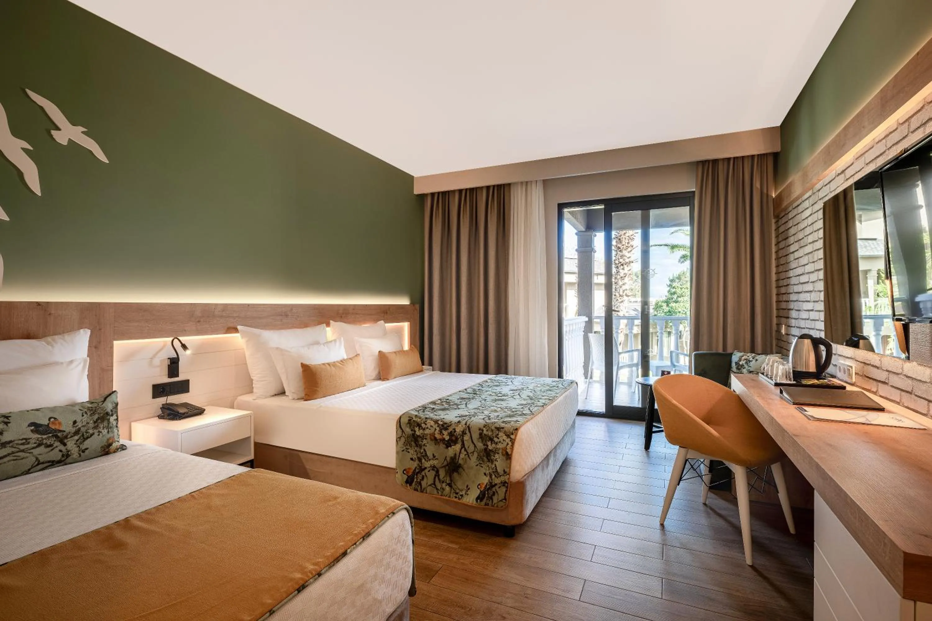 Bed in Sailor's Beach Club