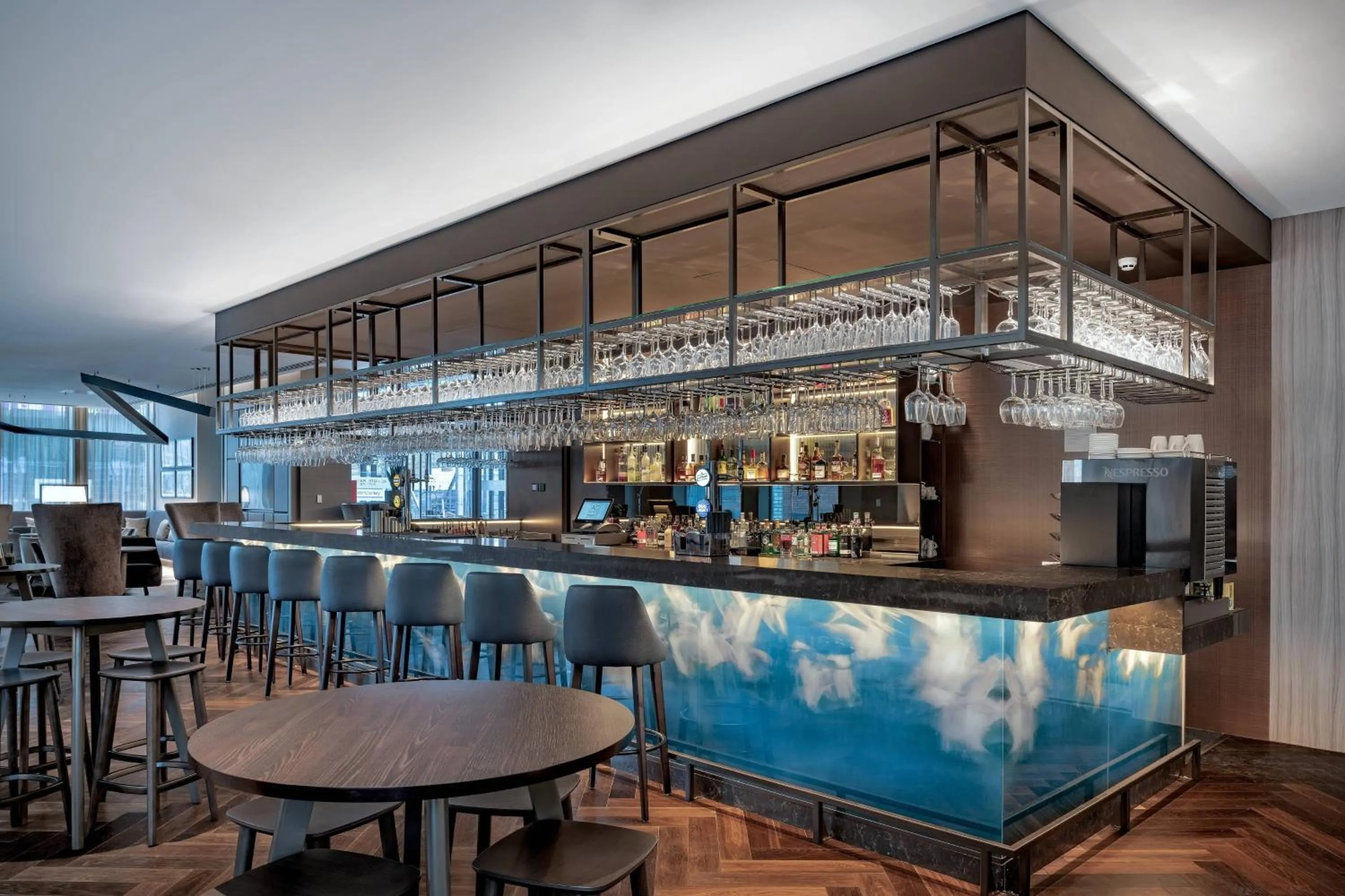 Lounge or bar in AC Hotel by Marriott Manchester City Centre
