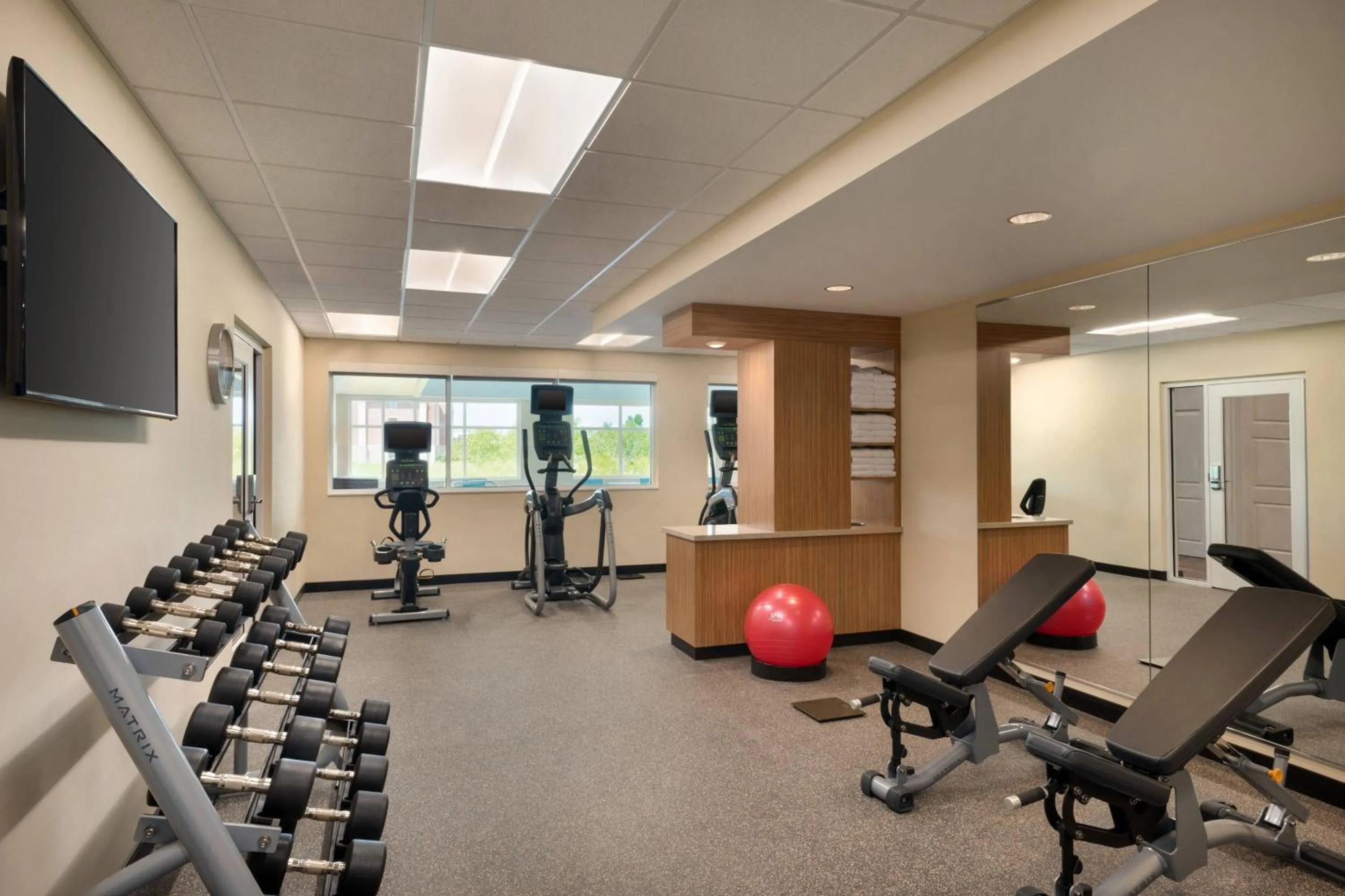 Fitness centre/facilities in TownePlace Suites by Marriott Milwaukee Grafton