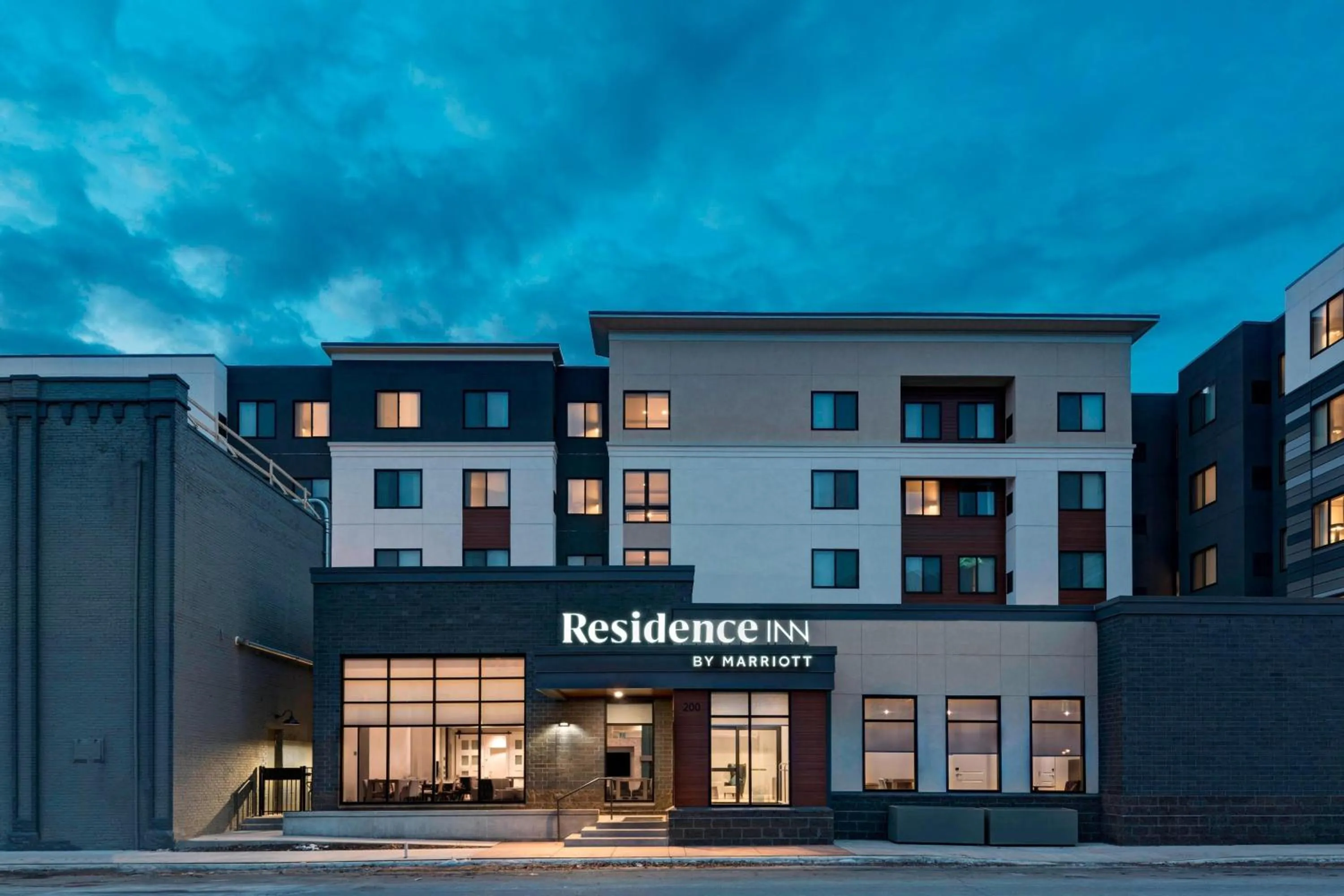 Property building in Residence Inn by Marriott St. Paul Downtown