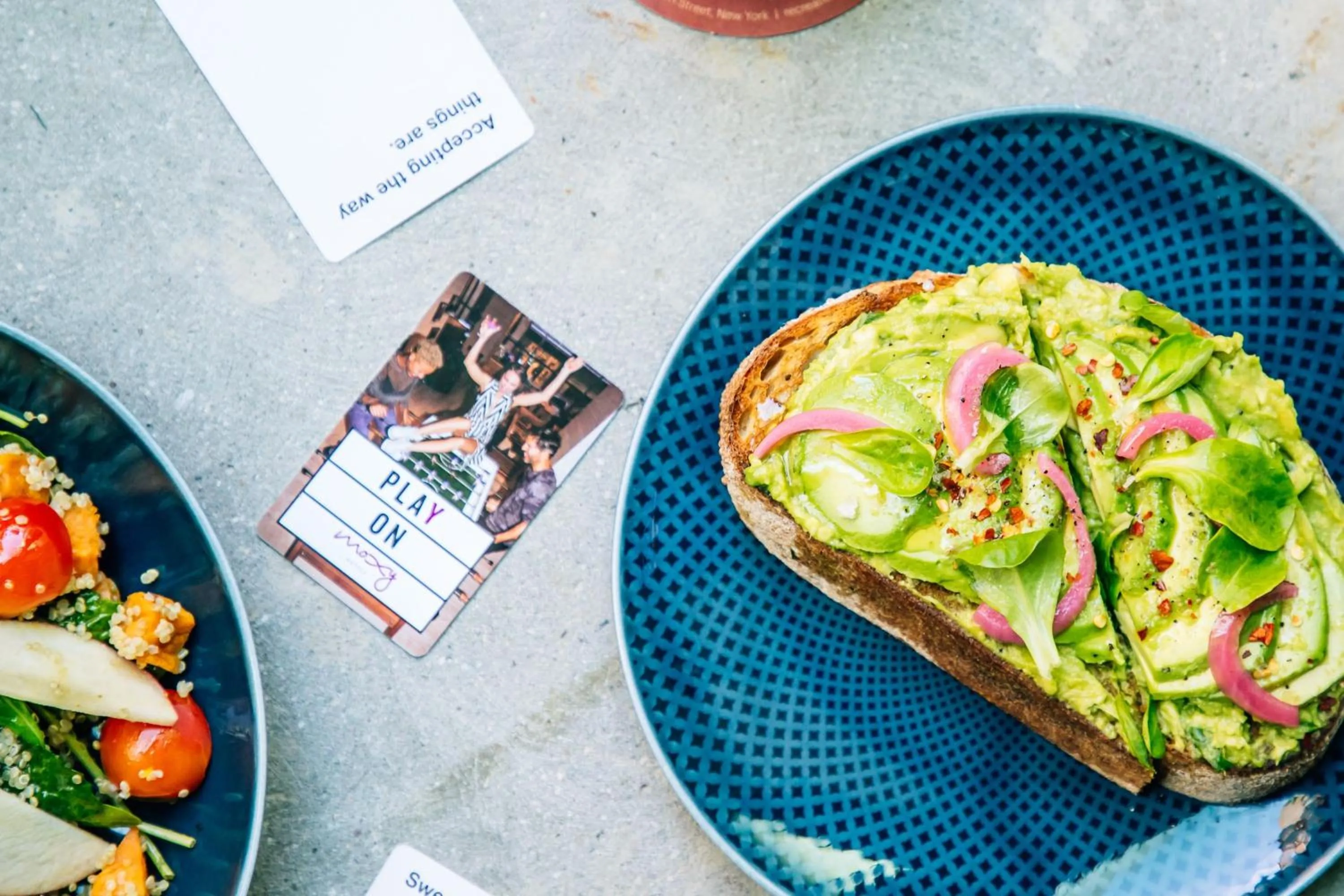 Restaurant/places to eat in Moxy NYC Downtown