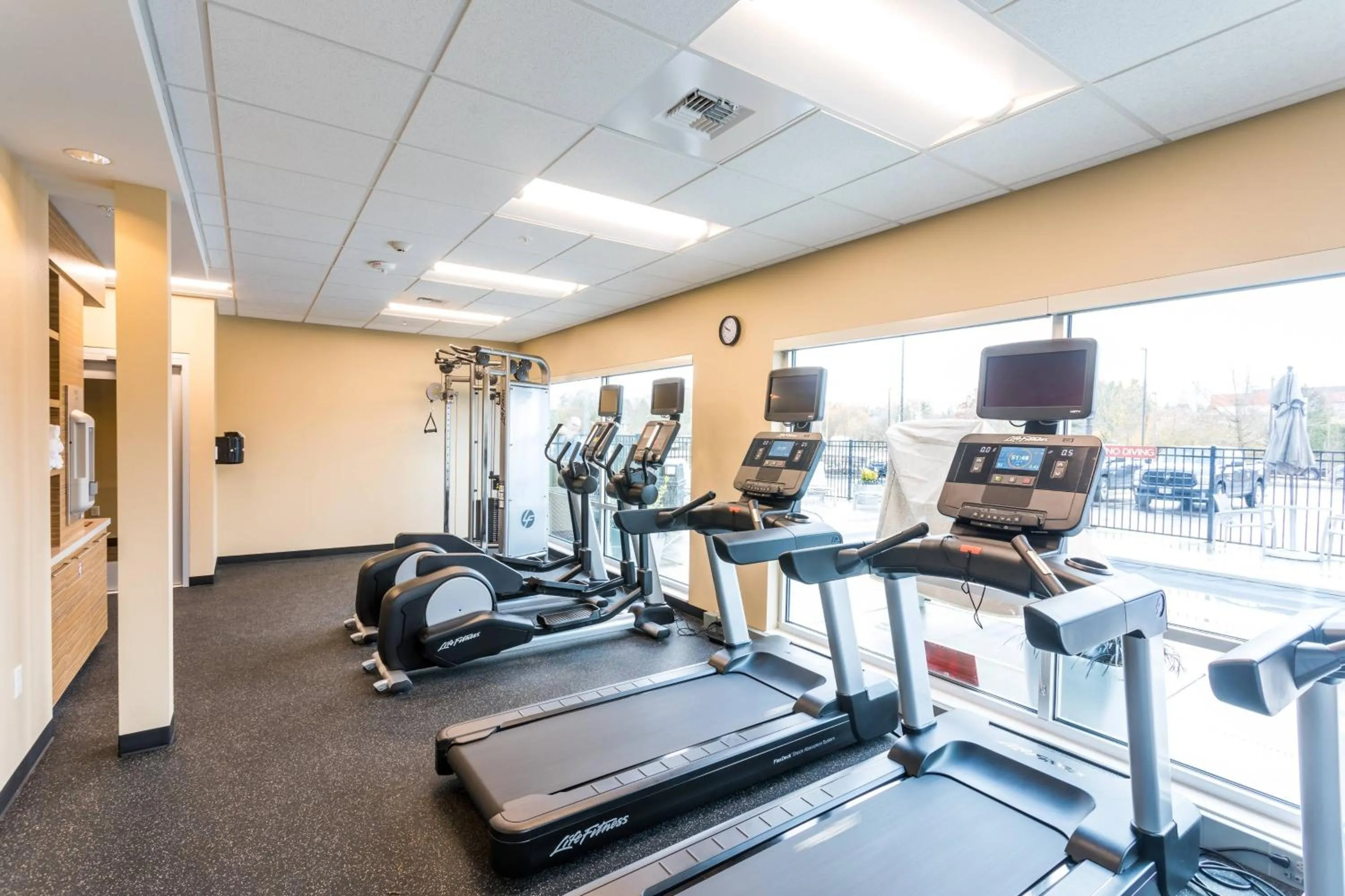 Fitness centre/facilities in TownePlace Suites by Marriott Portland Beaverton