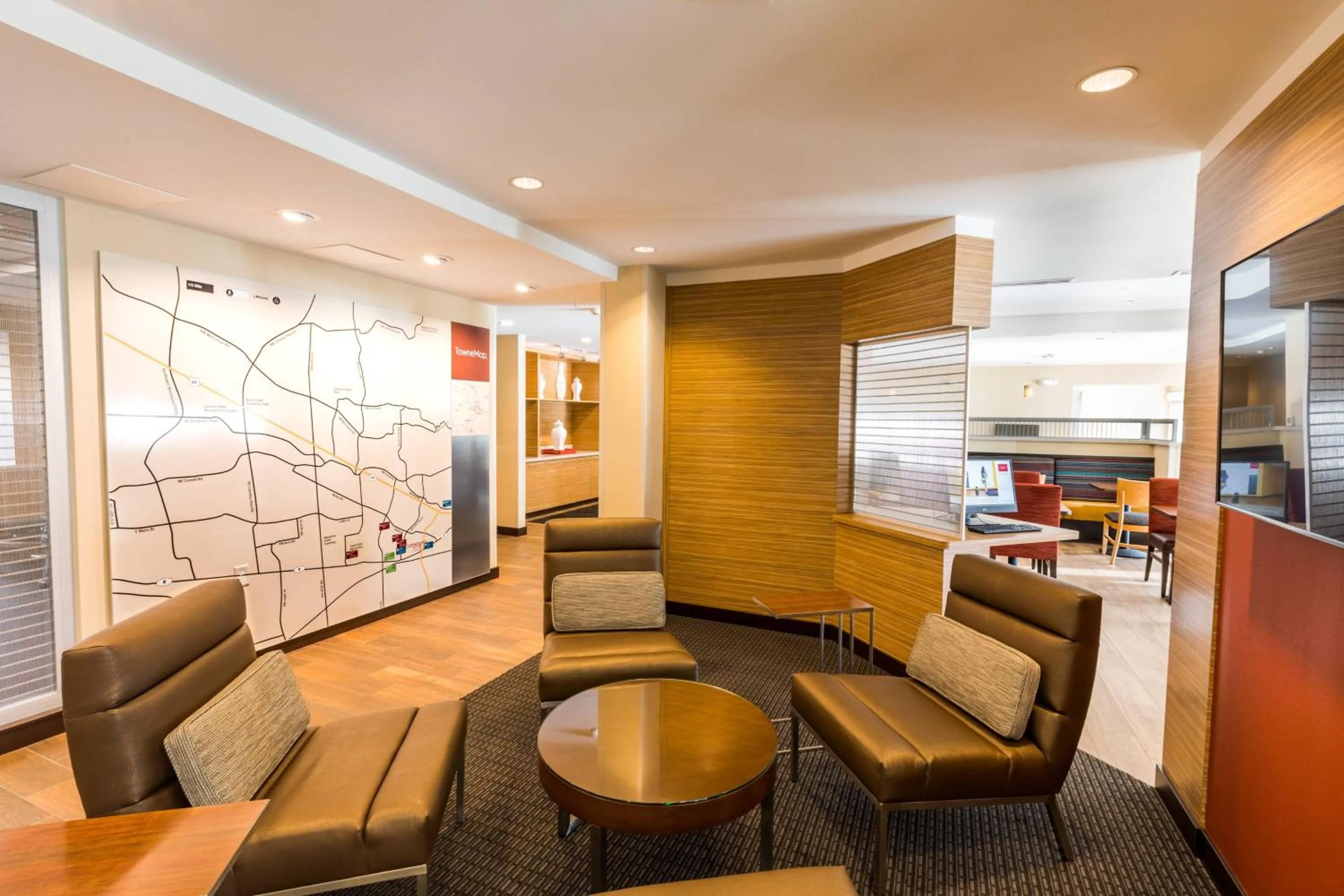 Lobby or reception in TownePlace Suites by Marriott Portland Beaverton