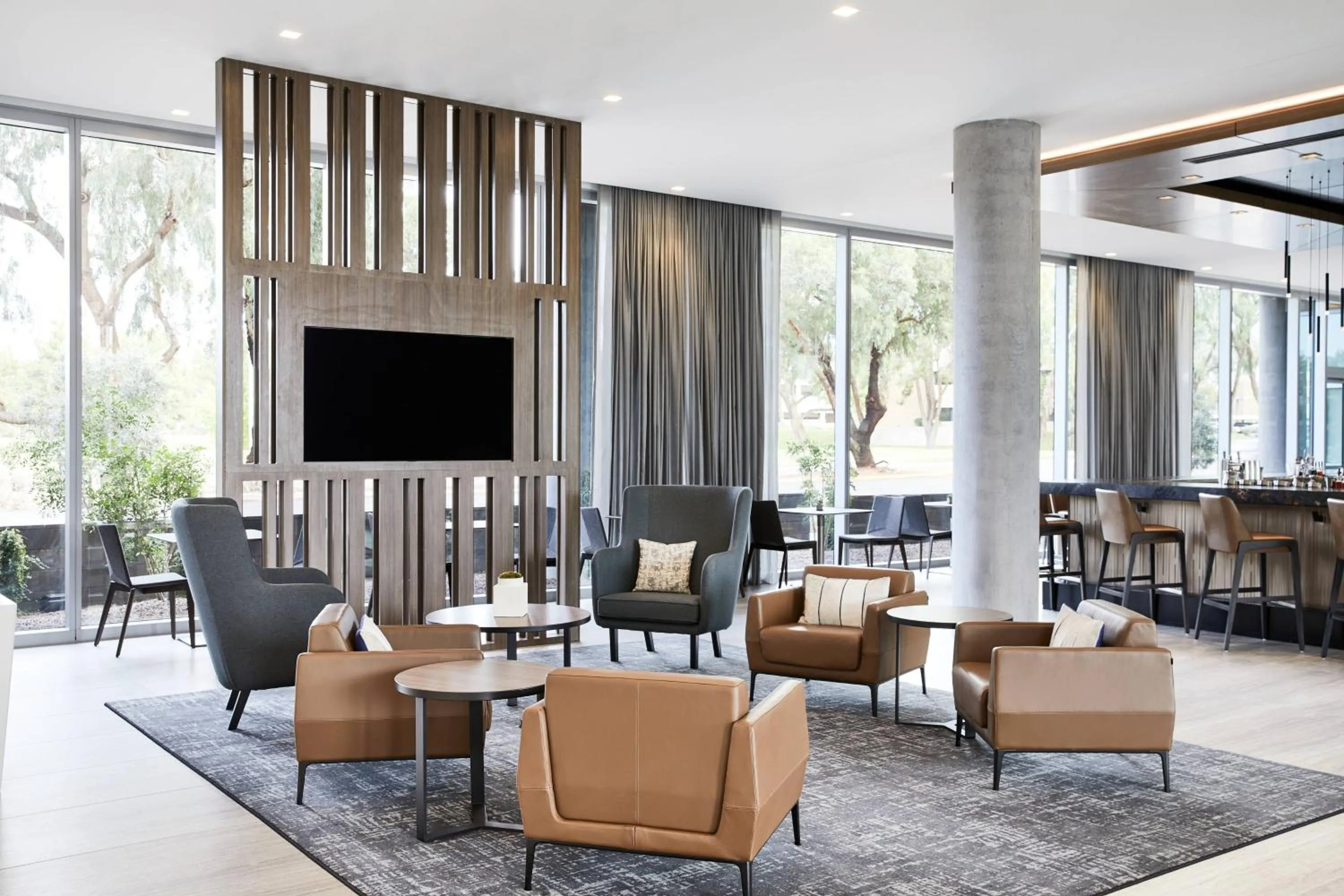 Lounge or bar in AC Hotel Phoenix Biltmore