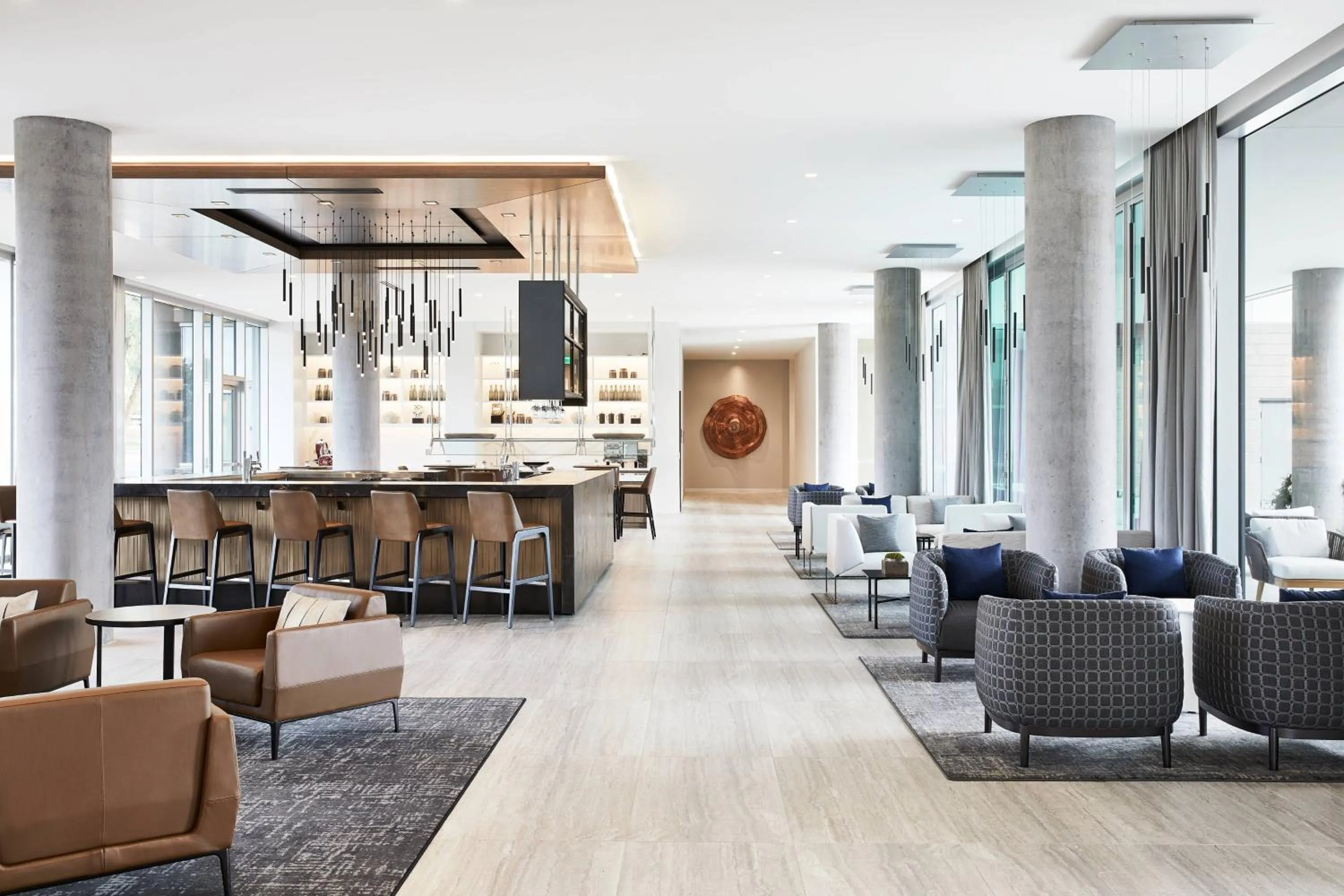 Lobby or reception in AC Hotel Phoenix Biltmore