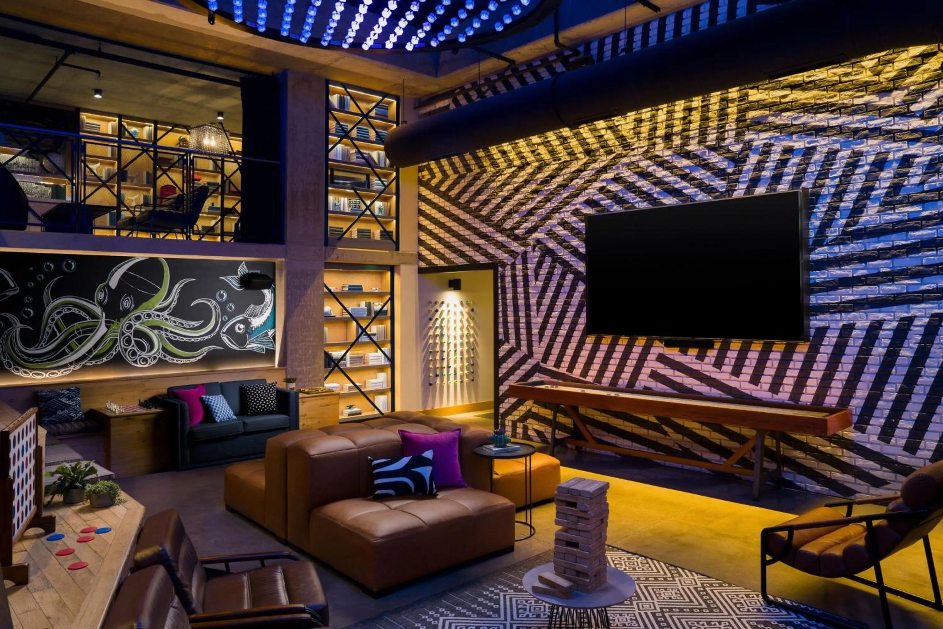 Lobby or reception in Moxy San Diego Gaslamp Quarter